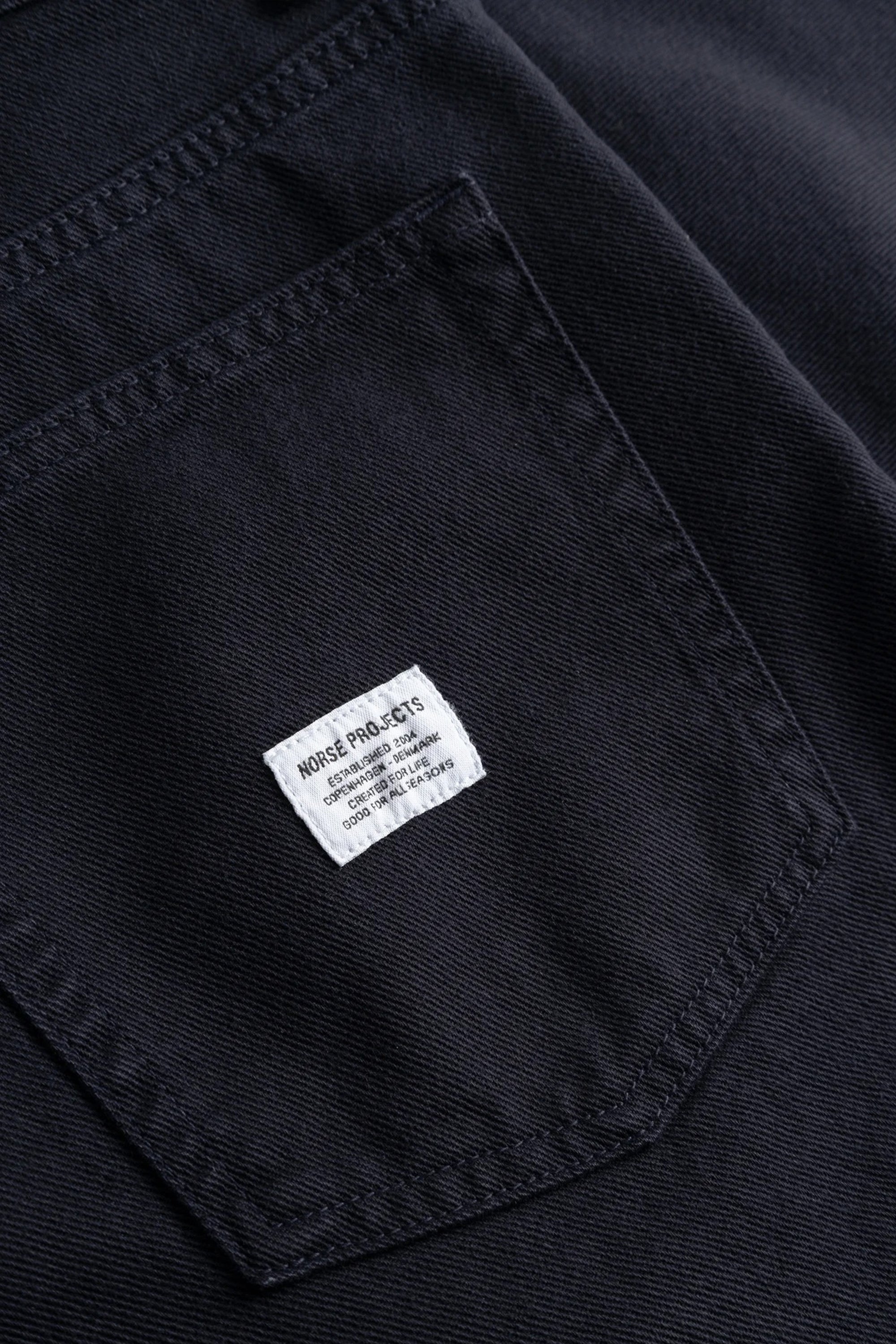 Korshavn Relaxed 5 Pocket Heavy Twill Short Dark Navy_6