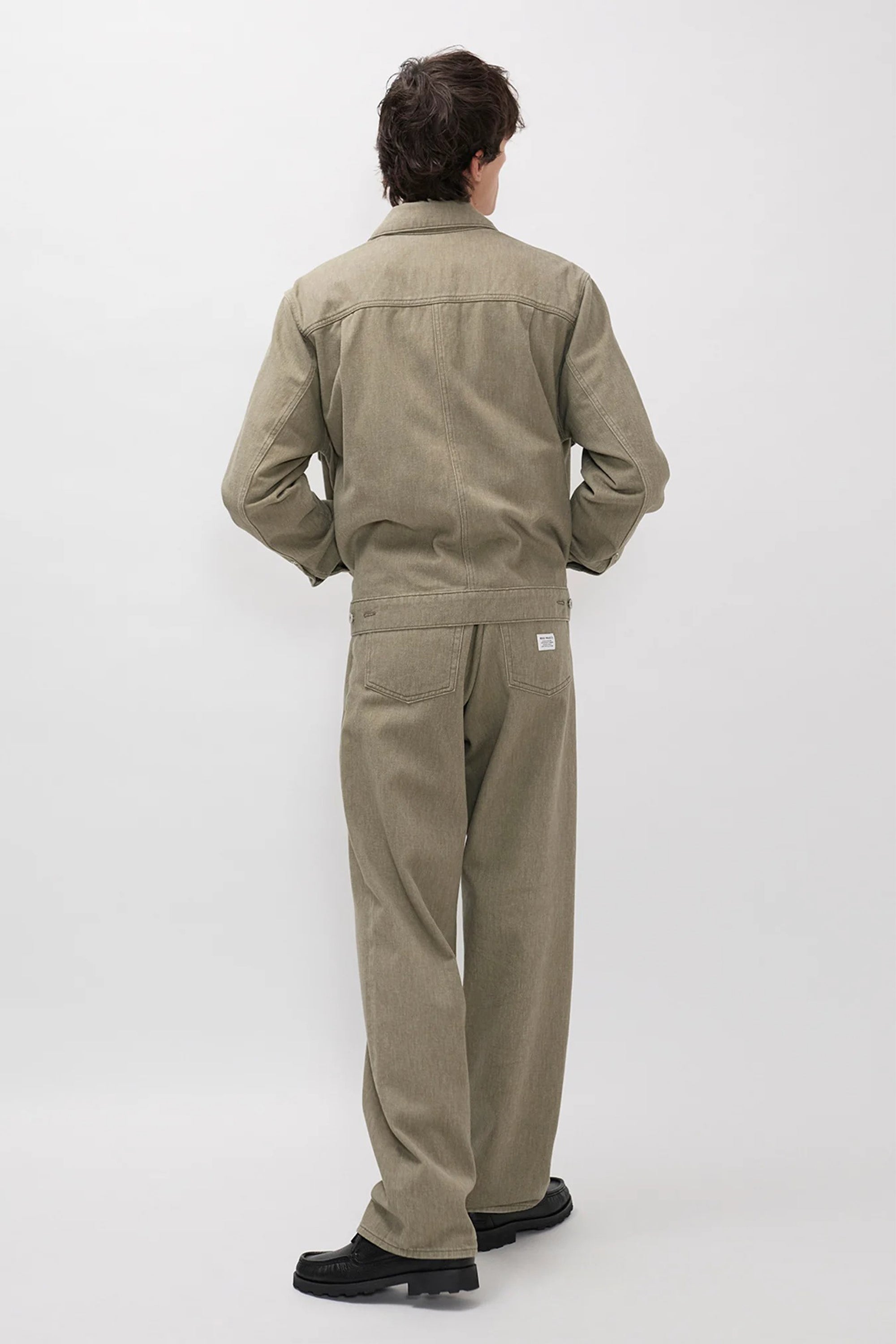 Korshavn Relaxed 5 Pocket Resist Dyed Twill Vetiver_2