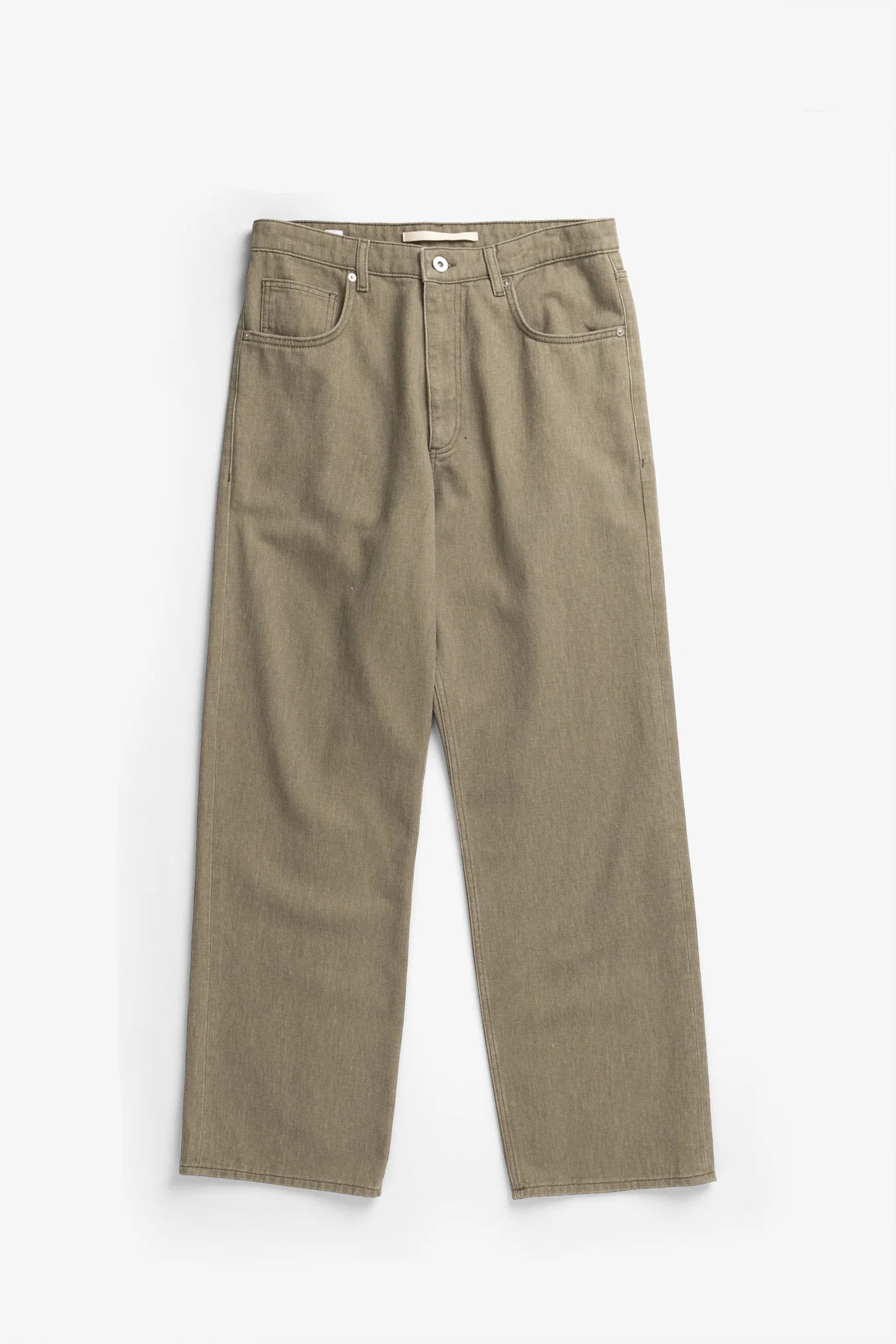 Korshavn Relaxed 5 Pocket Resist Dyed Twill Vetiver_3