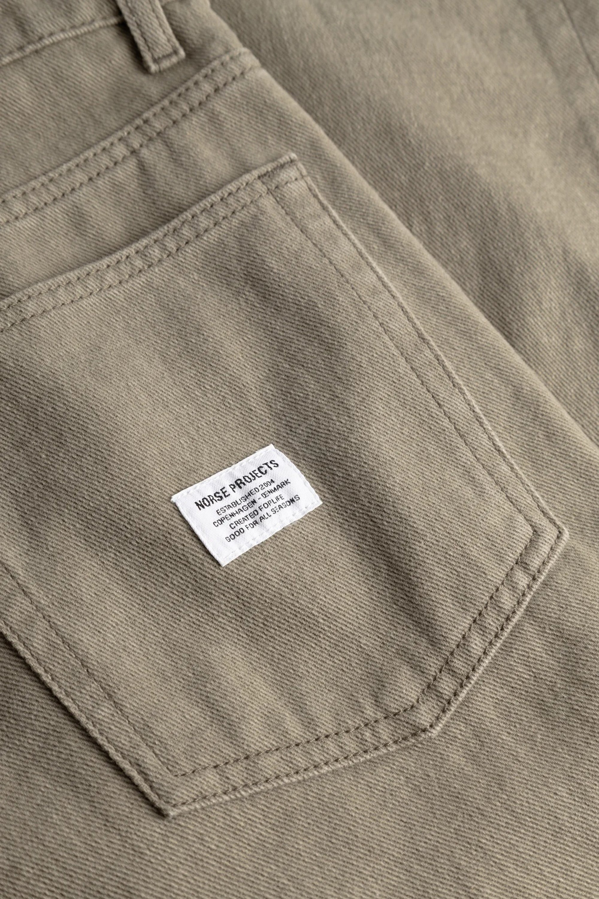 Korshavn Relaxed 5 Pocket Resist Dyed Twill Vetiver_6