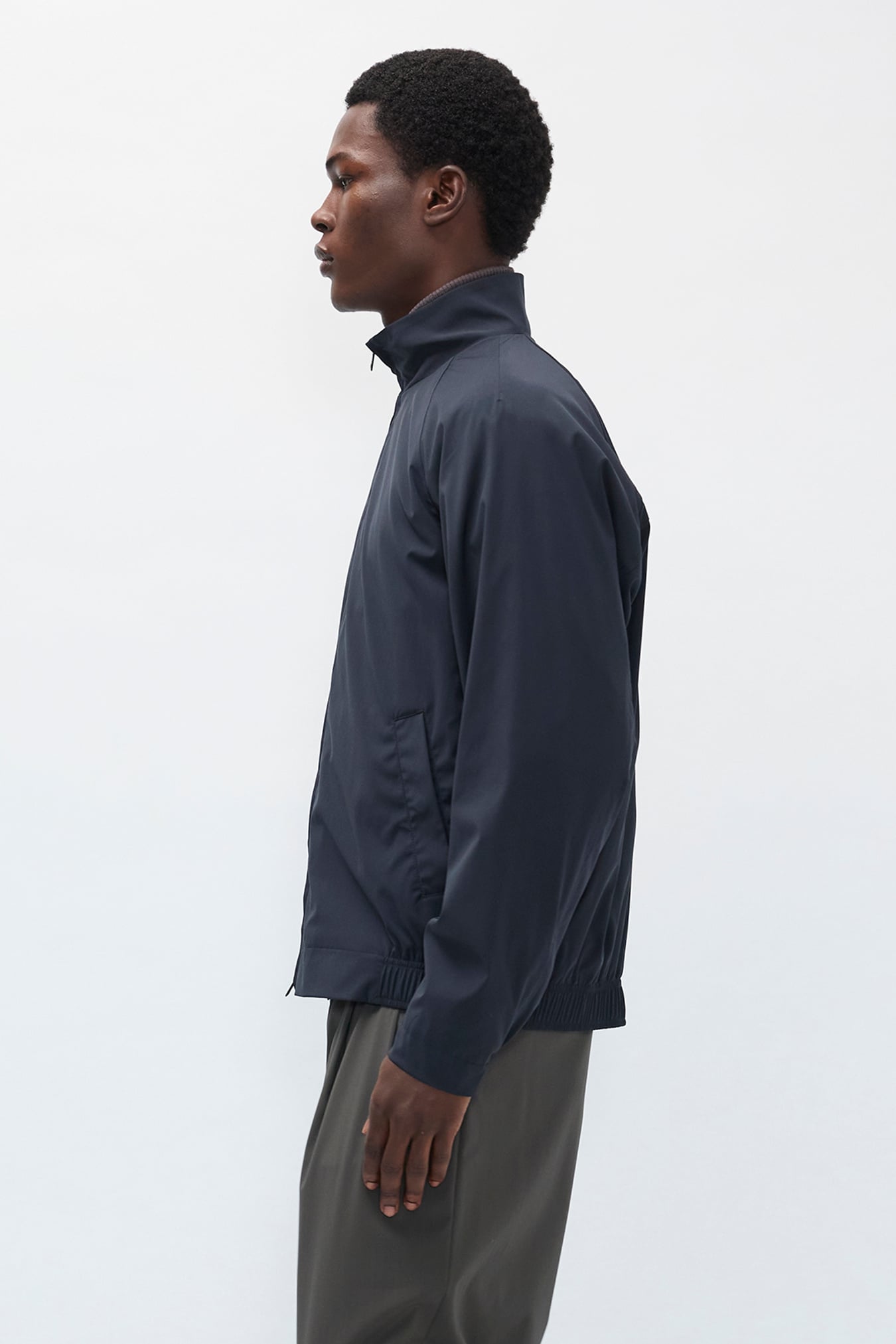 Korso Alpinix 37.5 Wool Harrington Jacket Dark Navy_4