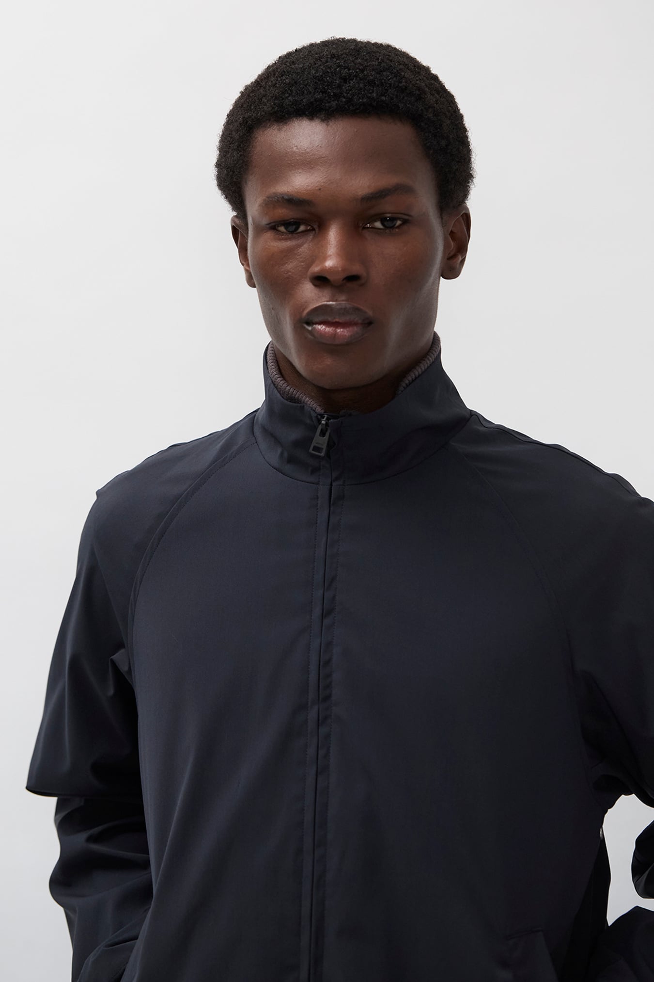 SPORTIVO [Korso alpinix 37.5 wool harrington jacket dark navy]