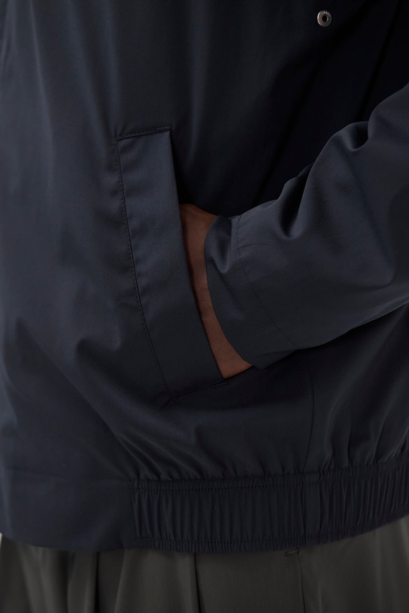 Korso Alpinix 37.5 Wool Harrington Jacket Dark Navy_6