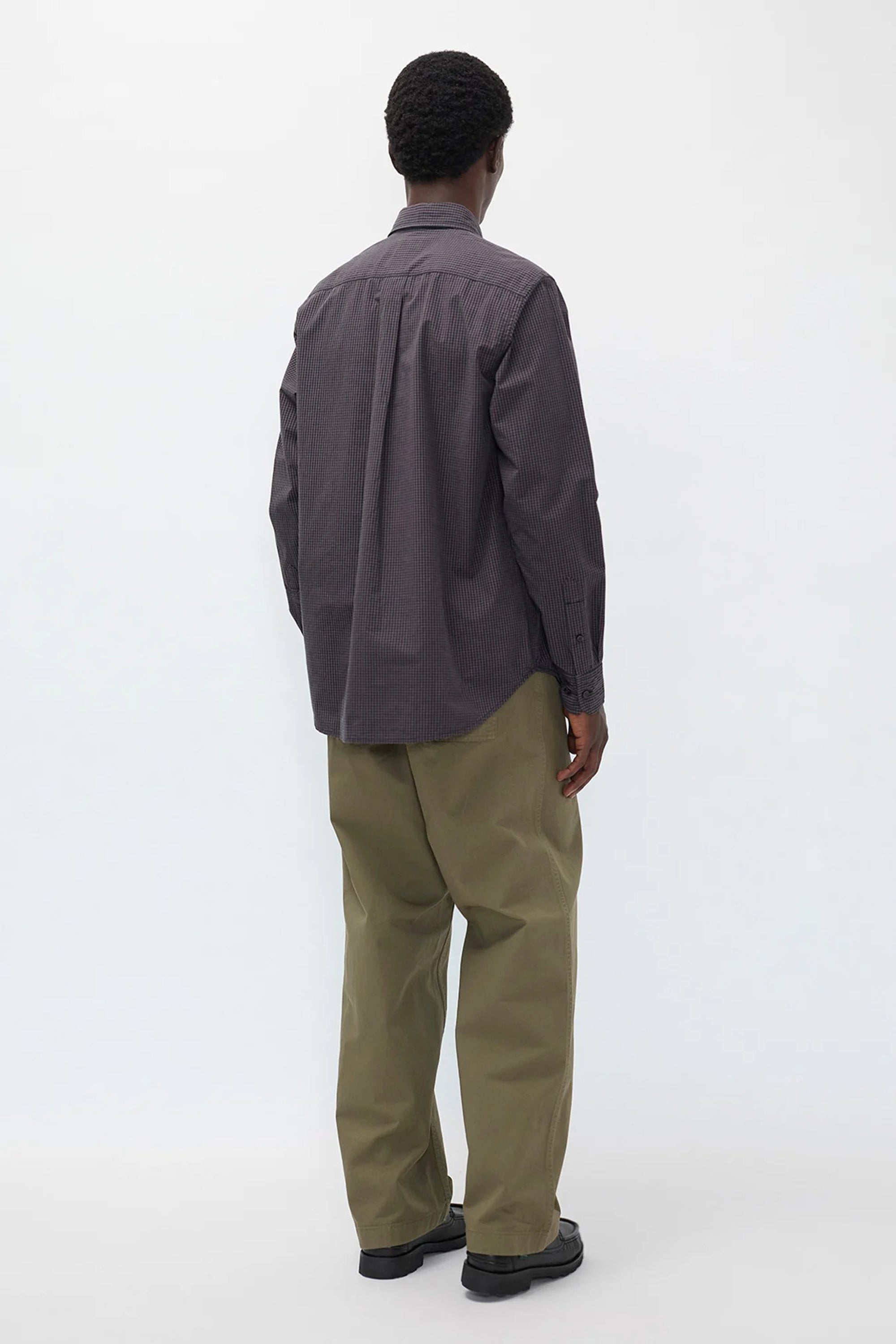 Kvitfjell Relaxed Cotton Twill Pant Olive Night_3