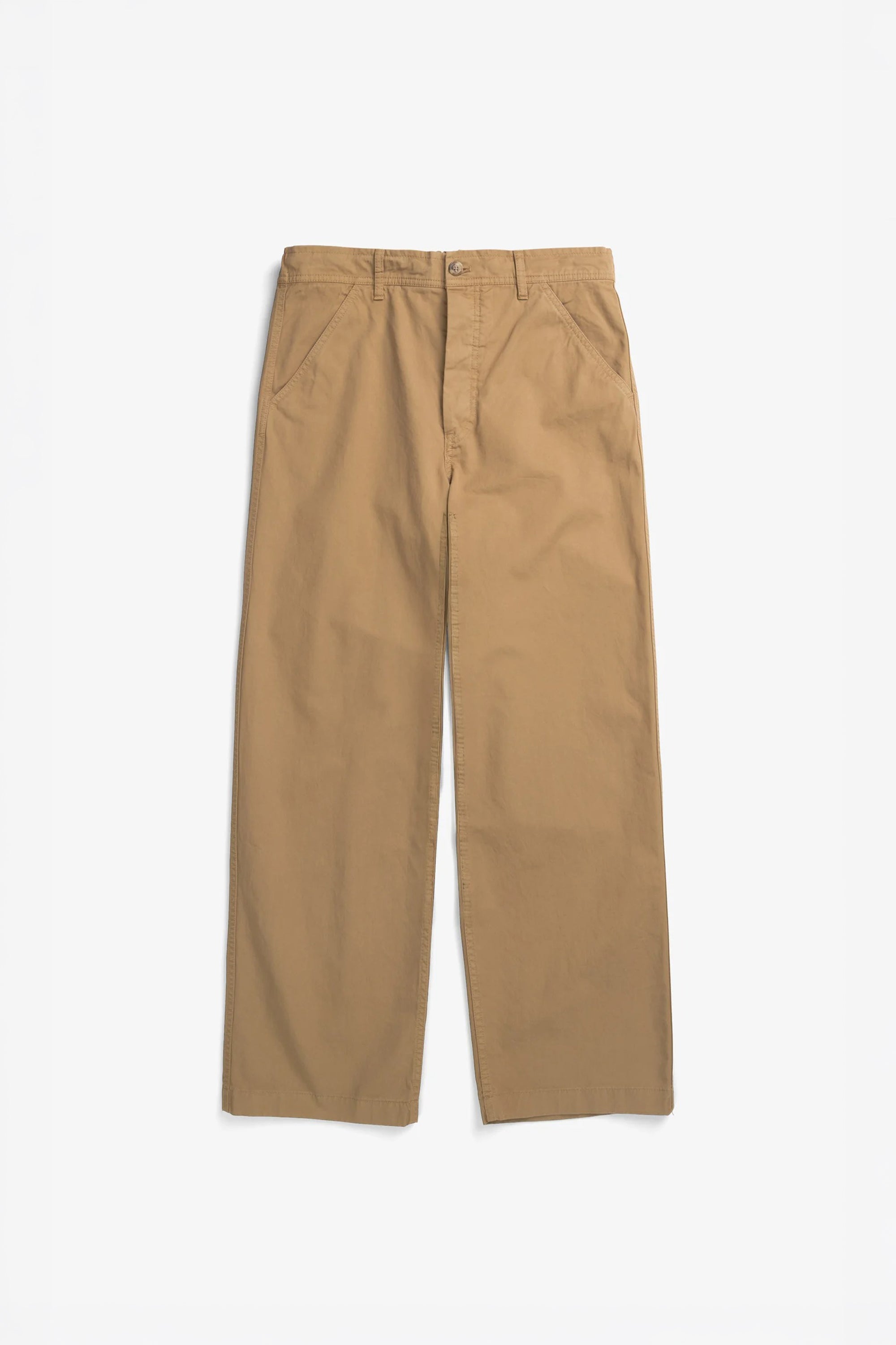Kvitfjell Relaxed Cotton Twill Pant Walnut_3