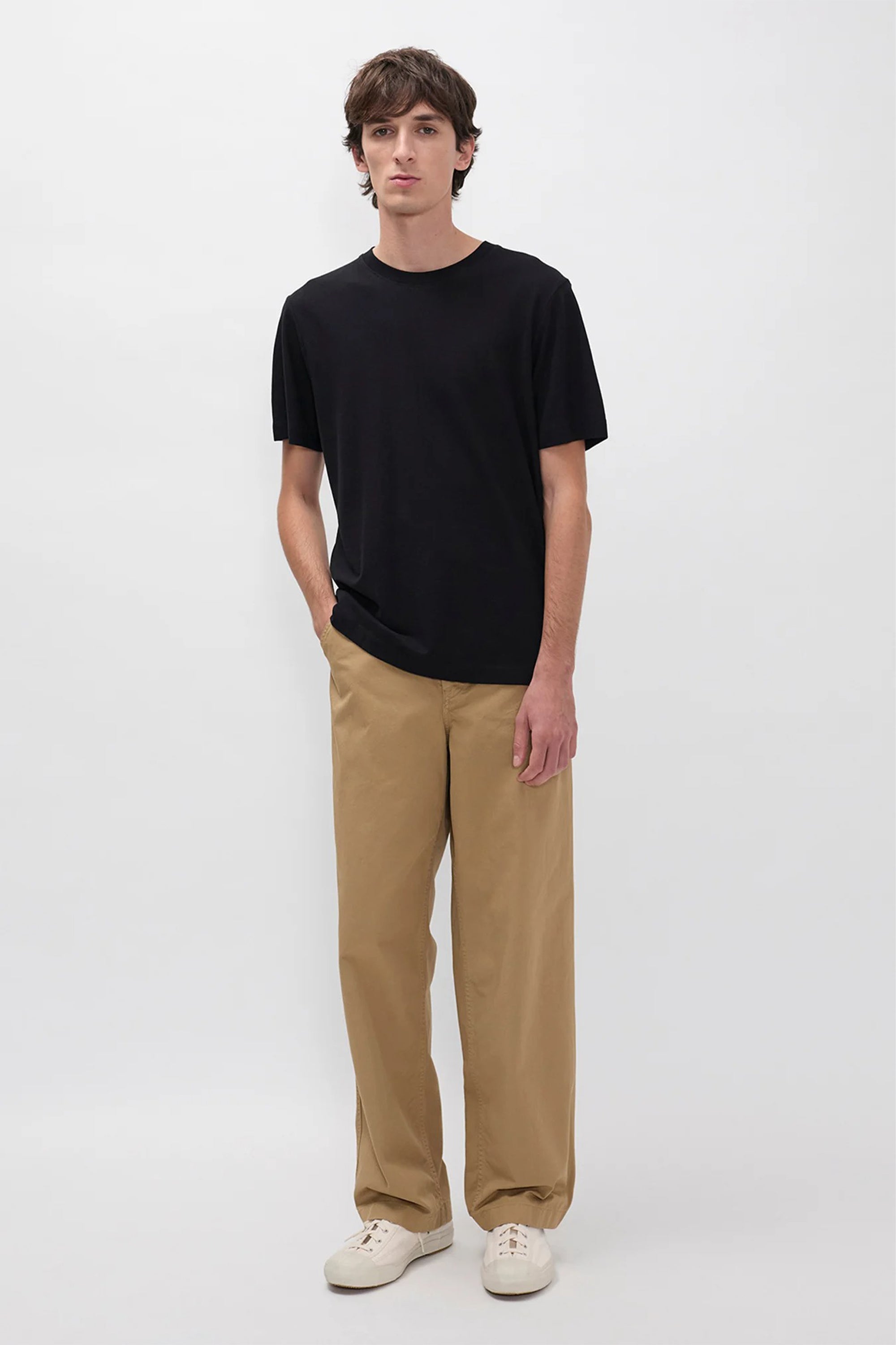 Kvitfjell Relaxed Cotton Twill Pant Walnut