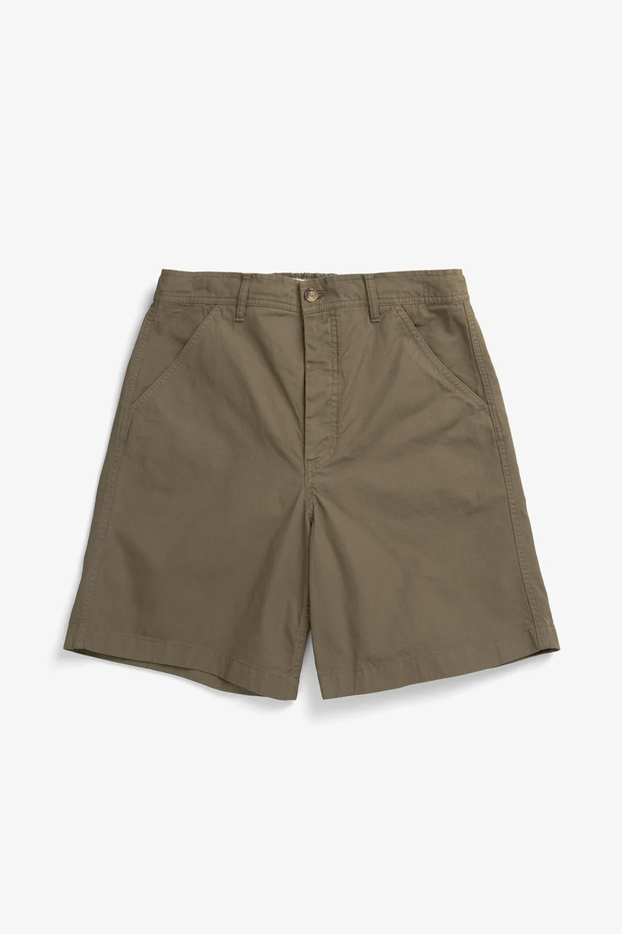 Kvitfjell Relaxed Cotton Twill Short Olive Night