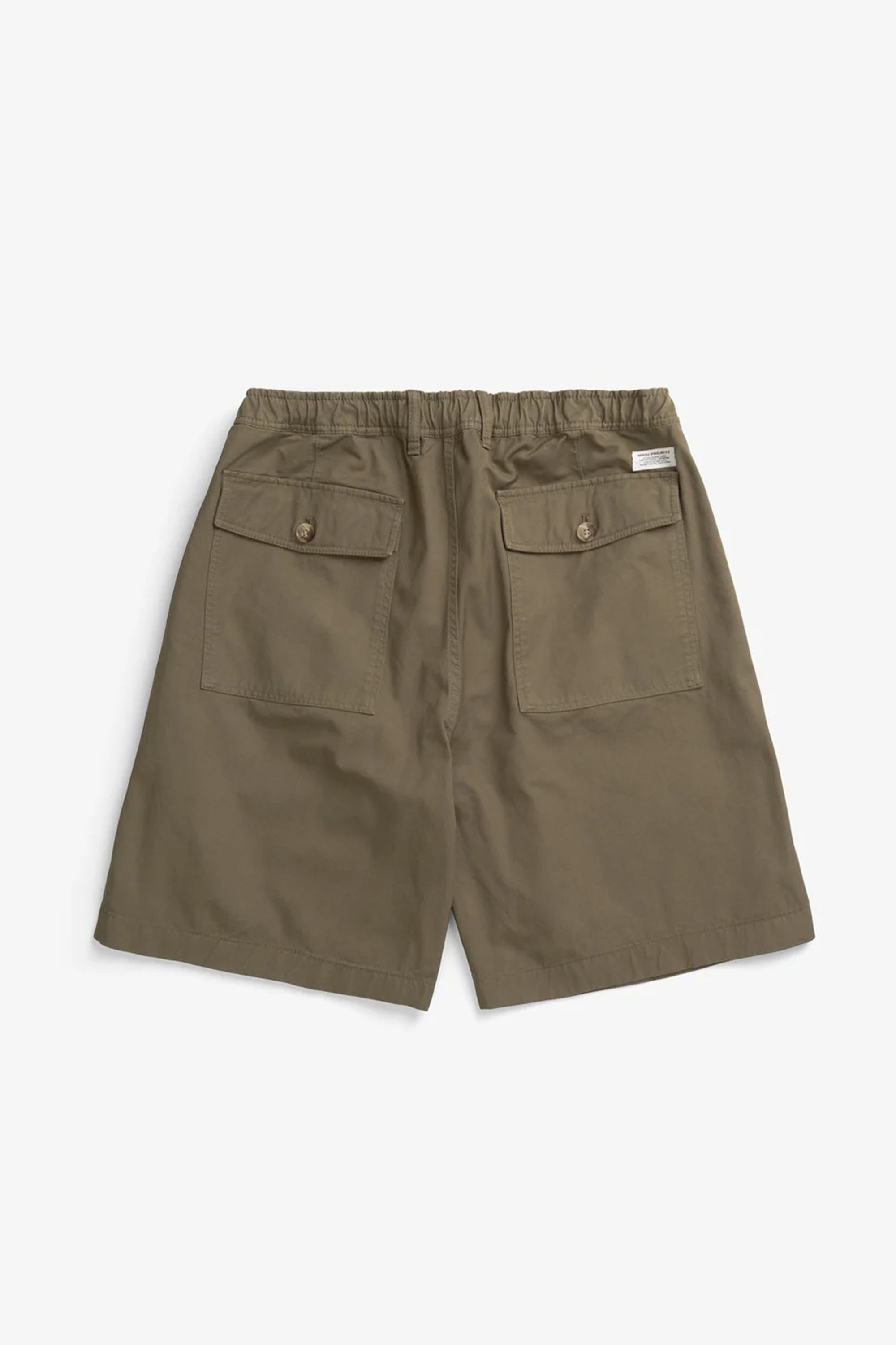 Kvitfjell Relaxed Cotton Twill Short Olive Night_4