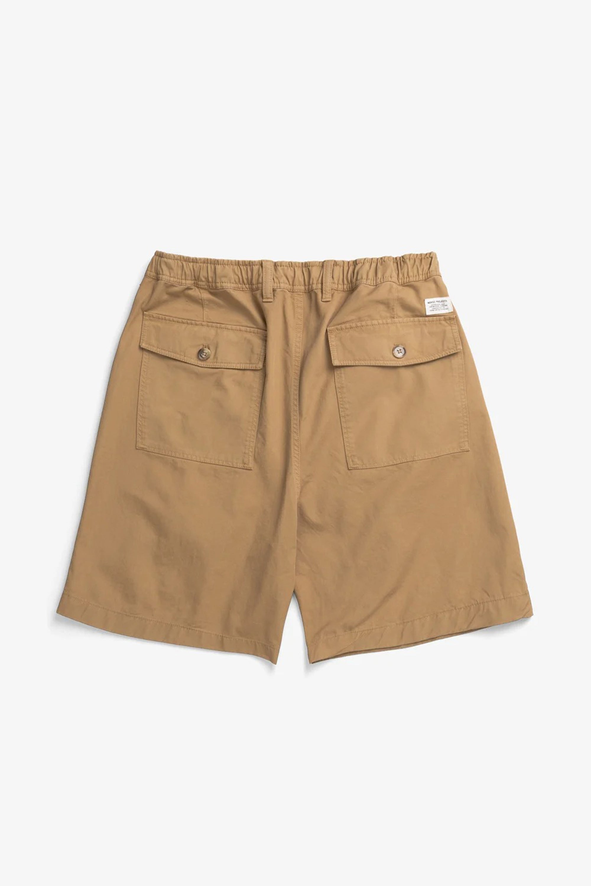 Kvitfjell Relaxed Cotton Twill Short Walnut_4