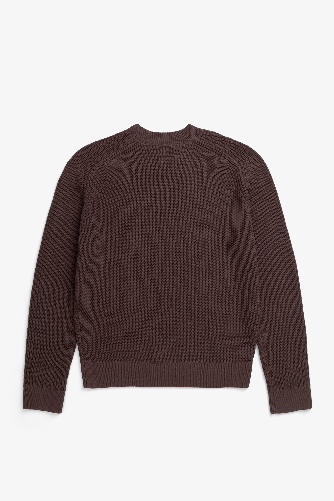 Limfjorden Cotton Paper Saddle Fishermen Sweater Shale