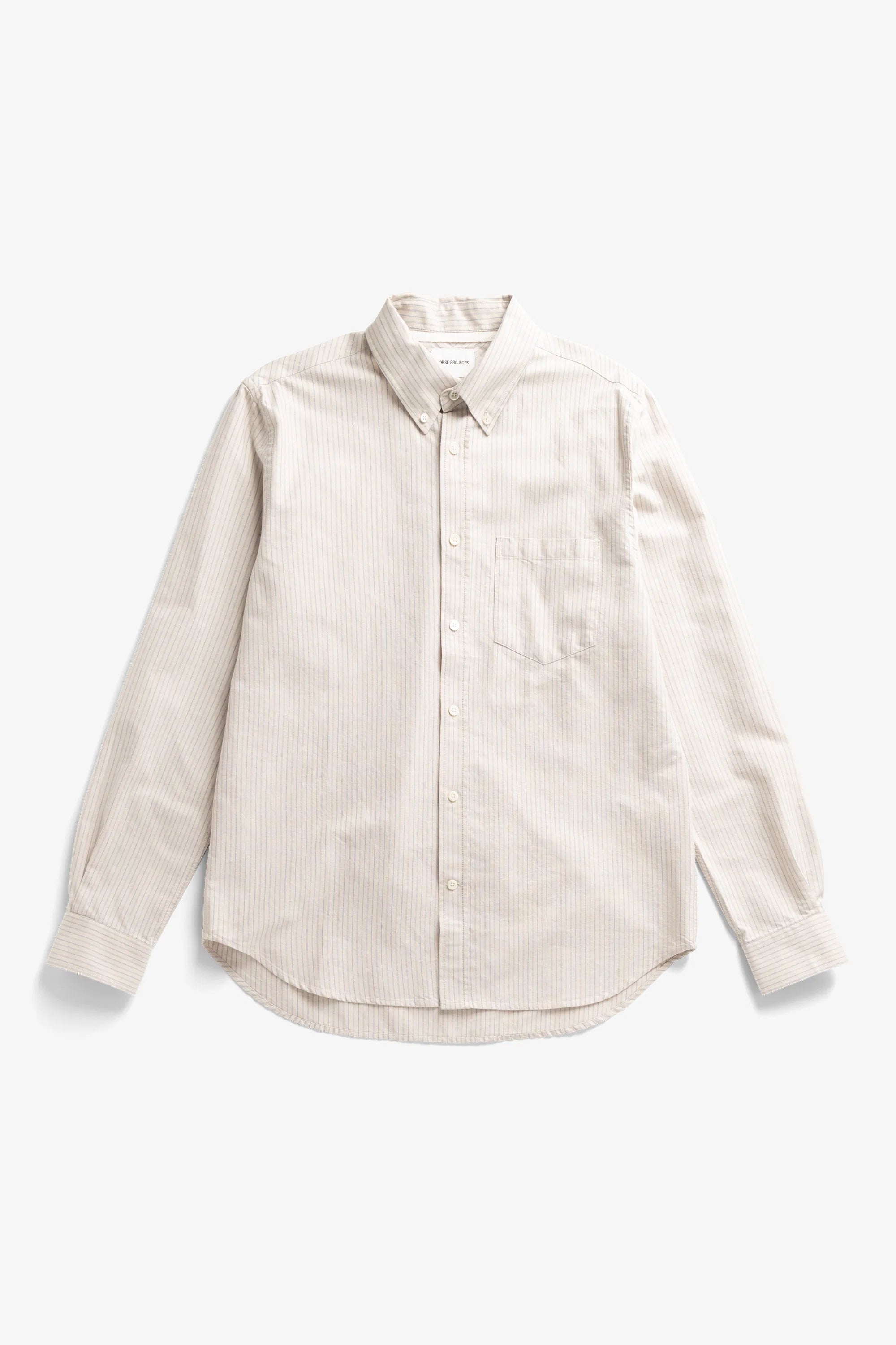 Lyngkrog Regular Oxford BD Shirt Blue stripe_4