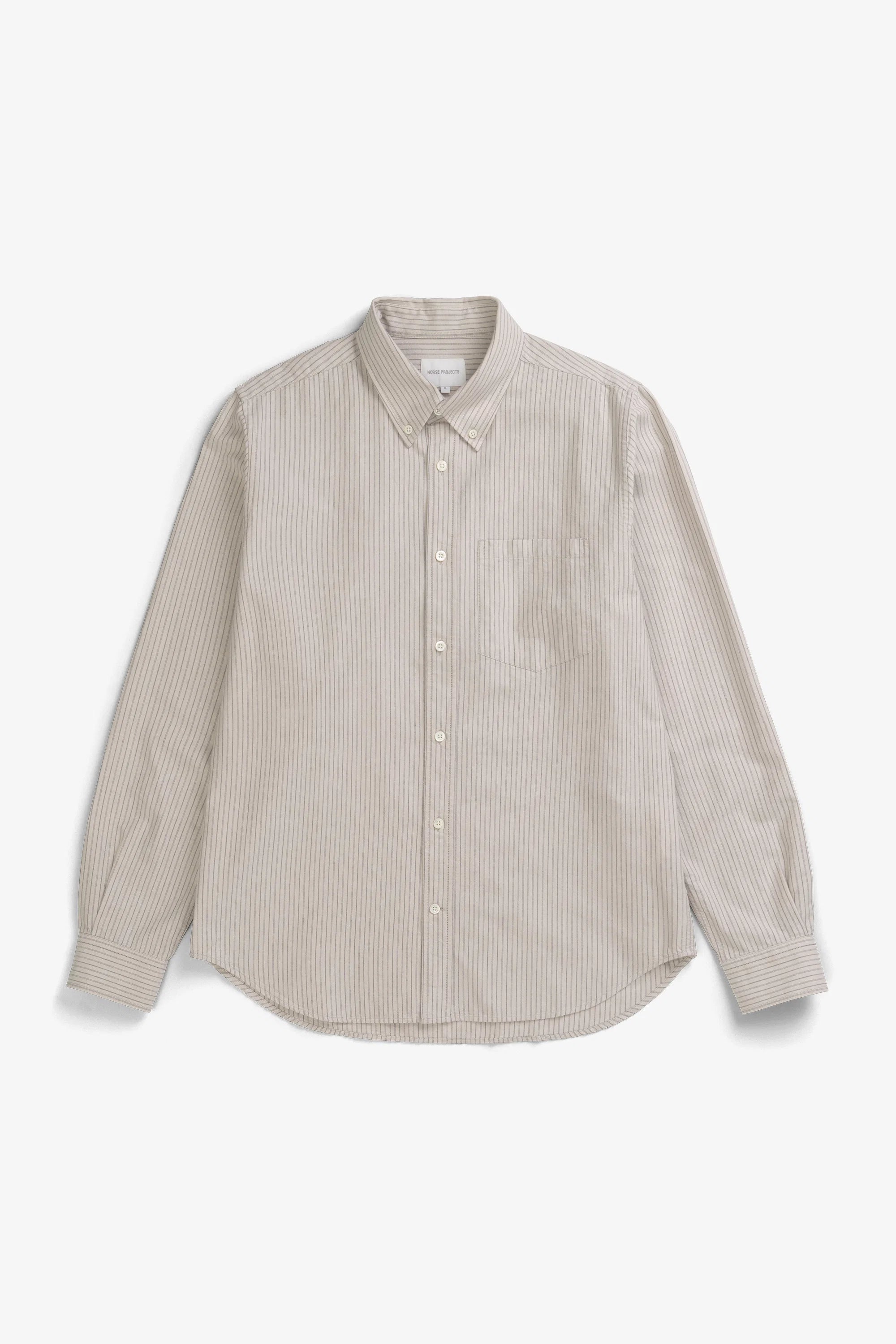 Lyngkrog Regular Oxford BD Shirt Dark Dust Green_4