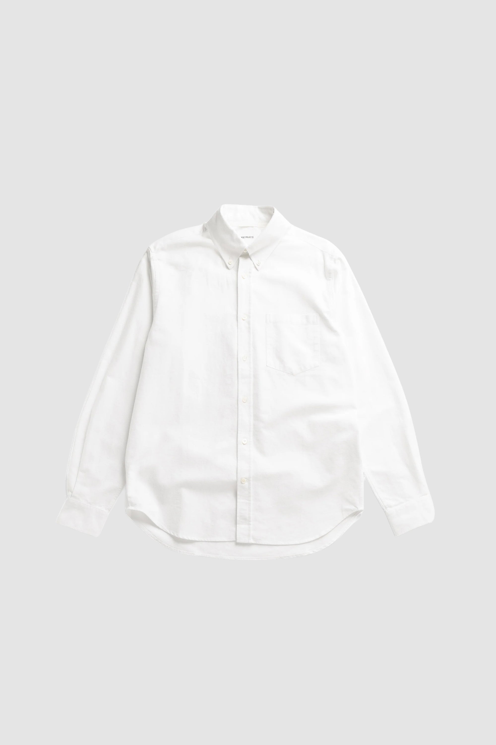 Lyngkrog Regular Oxford BD Shirt White
