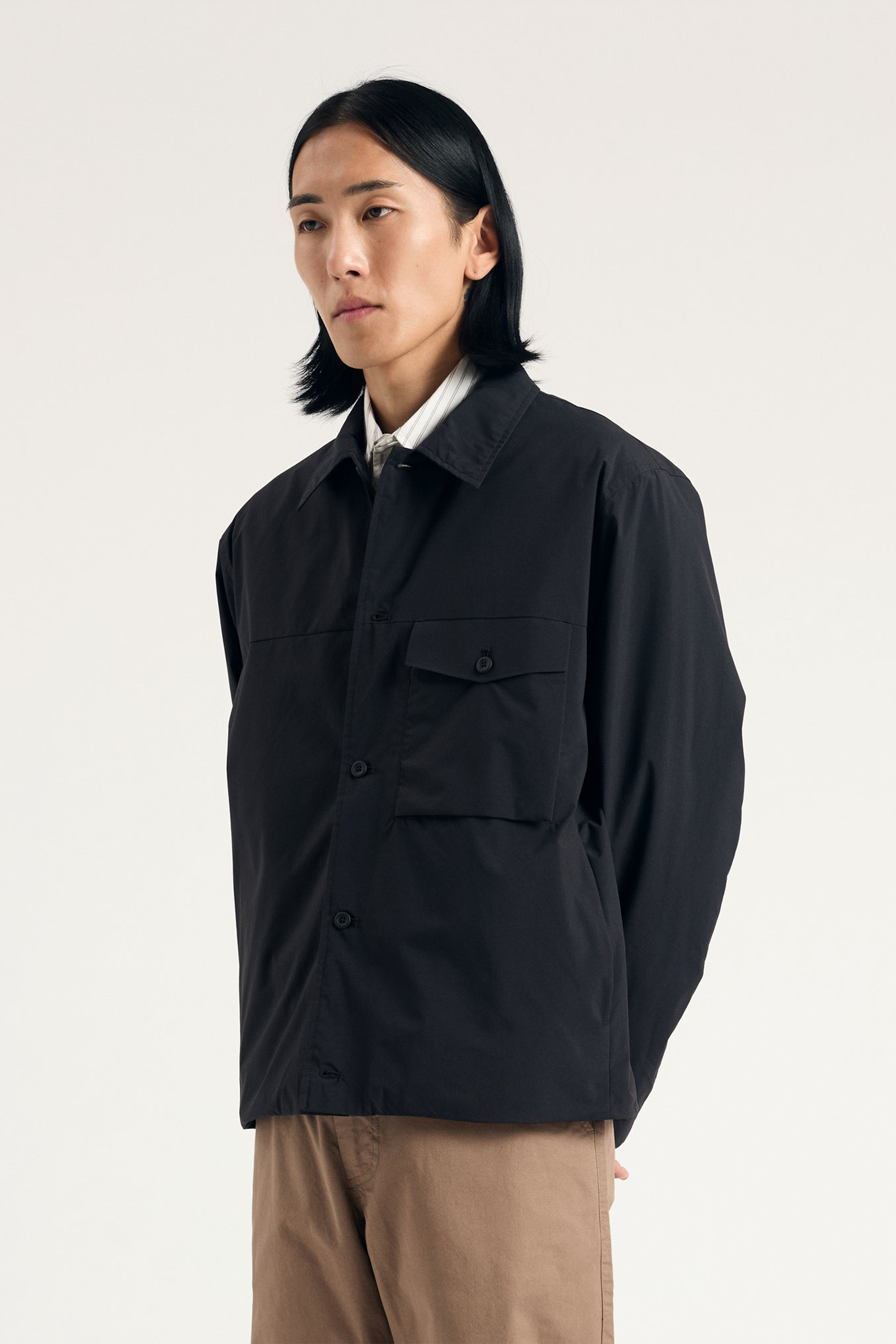 Marcus Windstopper Overshirt Black_1