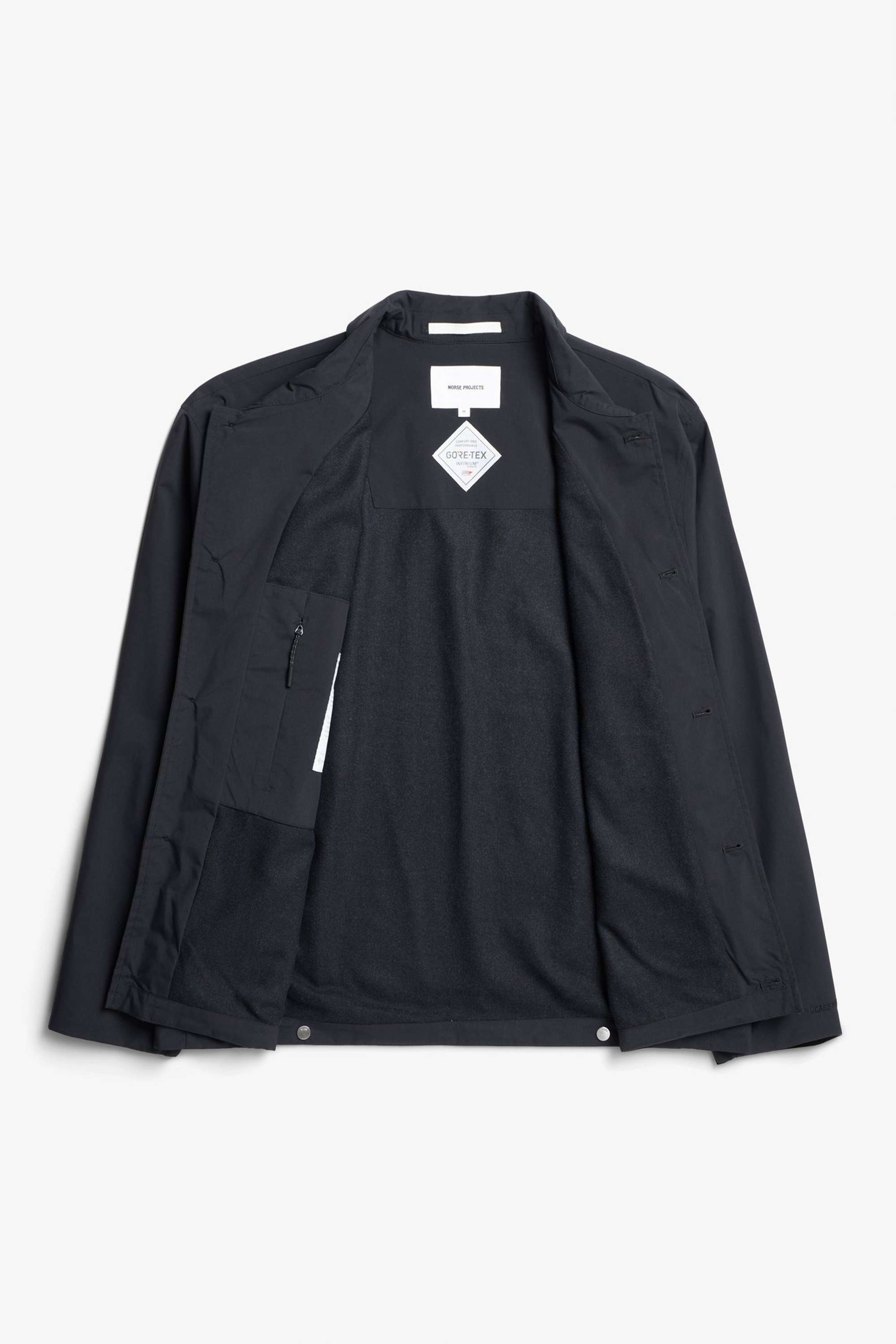 Marcus Windstopper Overshirt Black