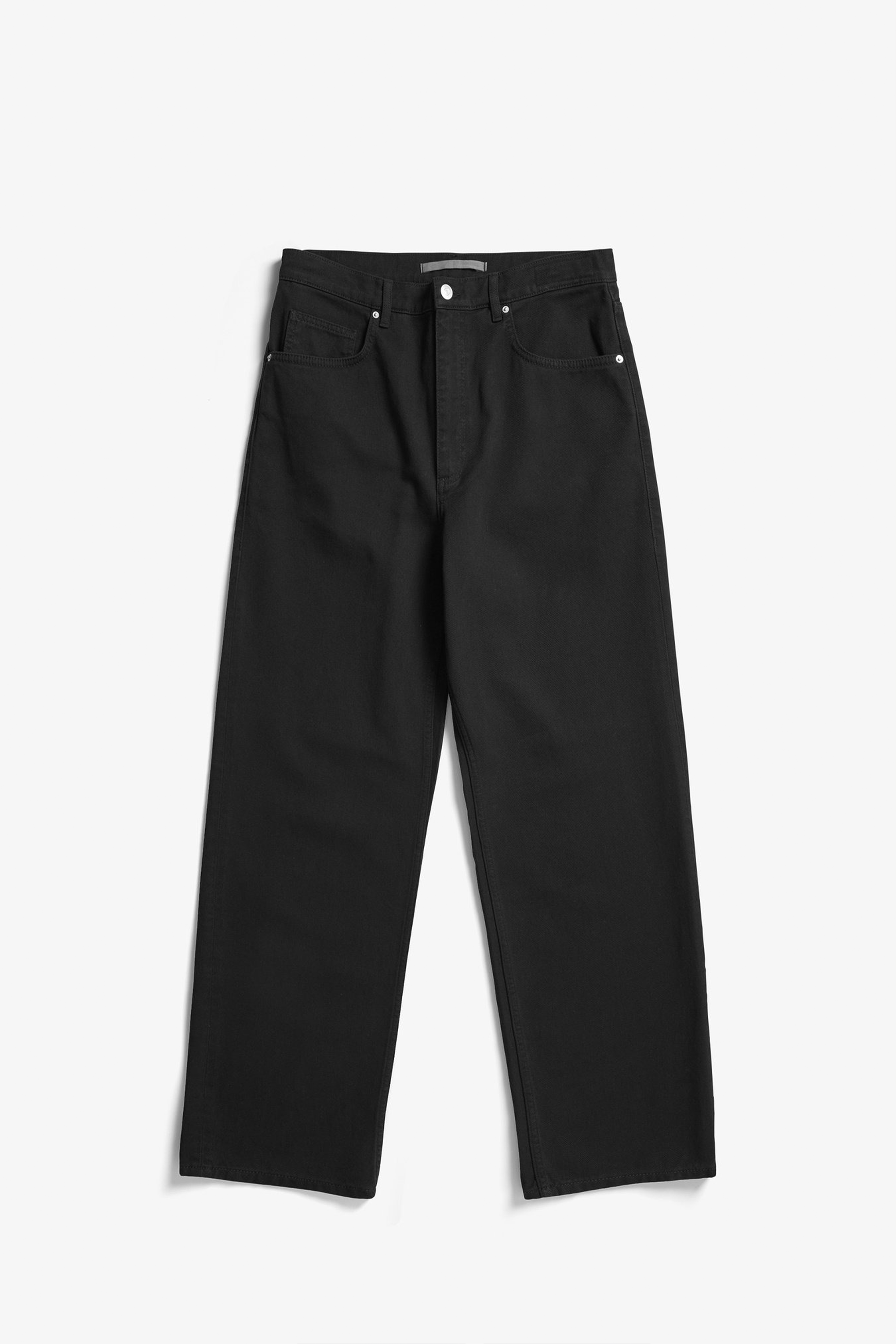 Mogens Relaxed 5 Pocket Heavy Twill Pants Black