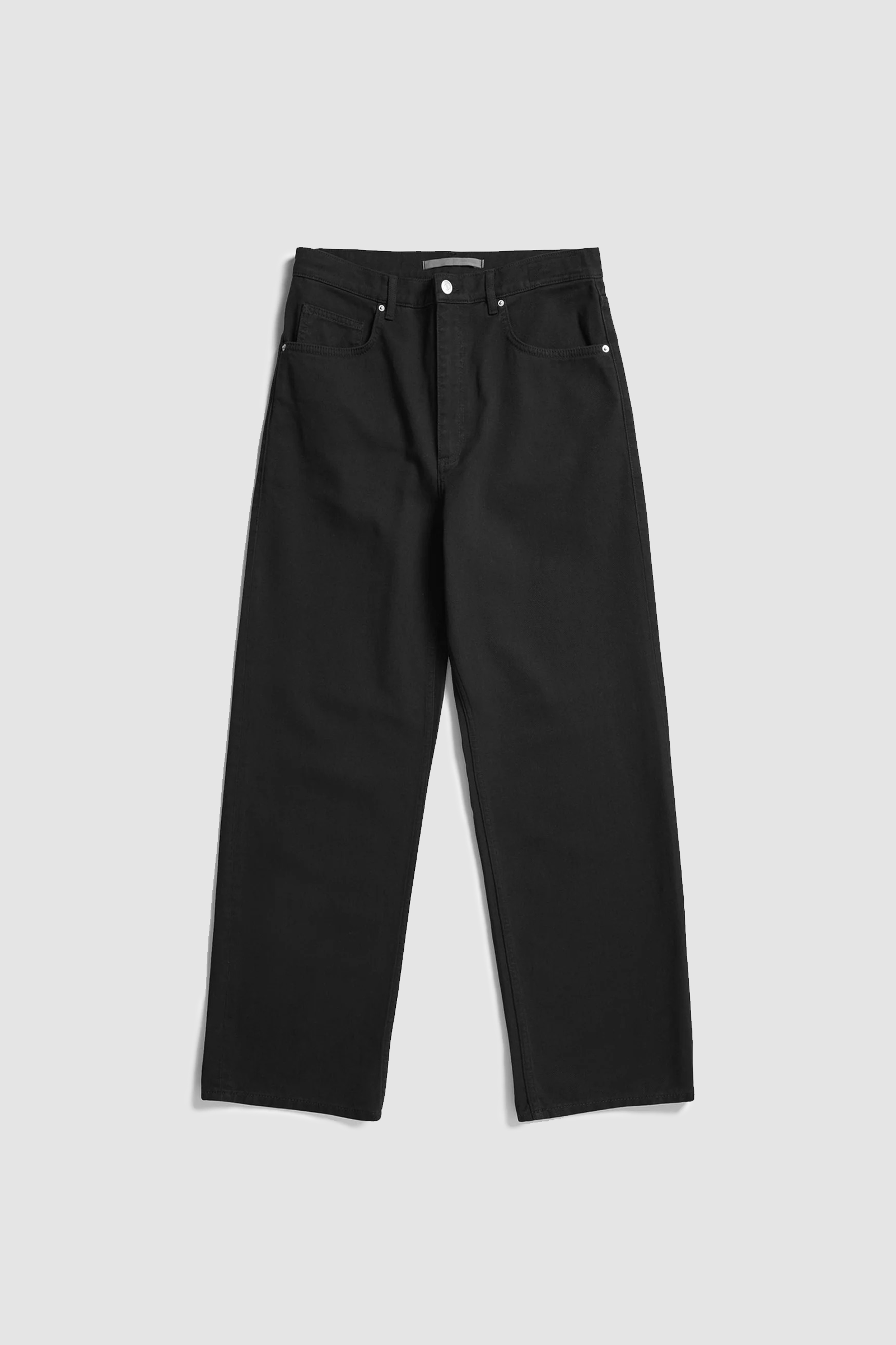 Mogens Relaxed 5 Pocket Heavy Twill Pants Black_6