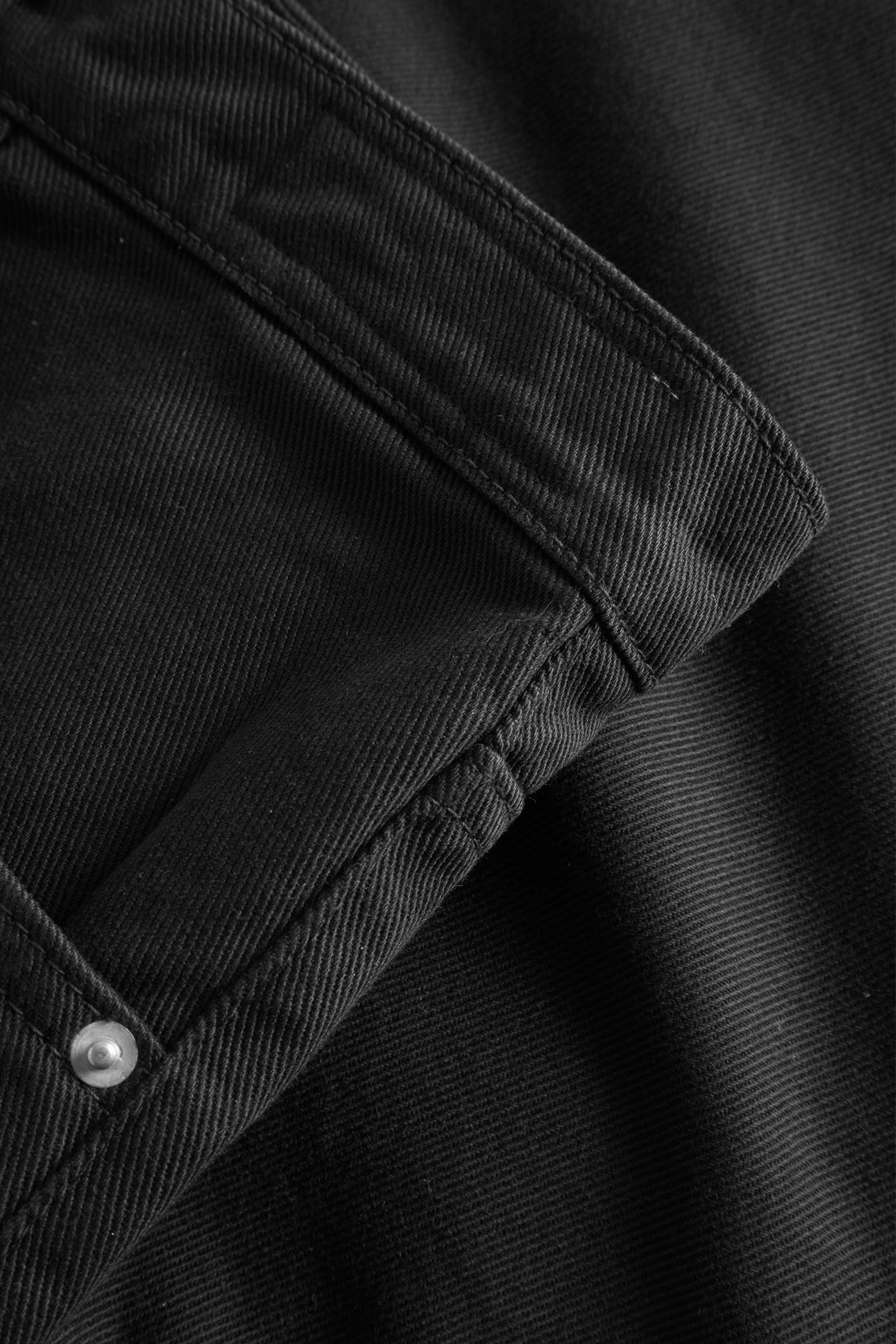 Mogens Relaxed 5 Pocket Heavy Twill Pants Black_6