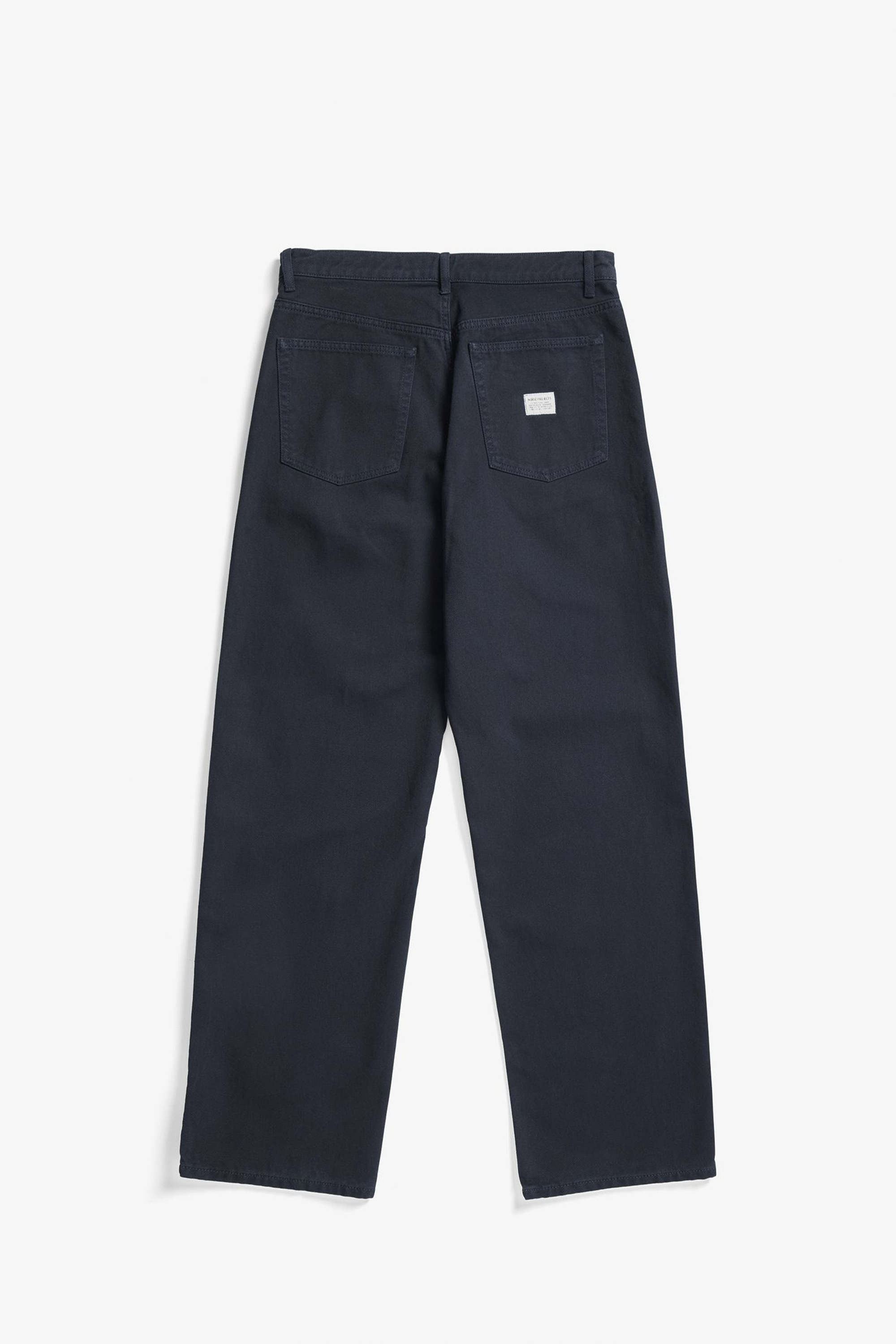 Mogens Relaxed 5 Pocket Heavy Twill Pants Dark Navy_4