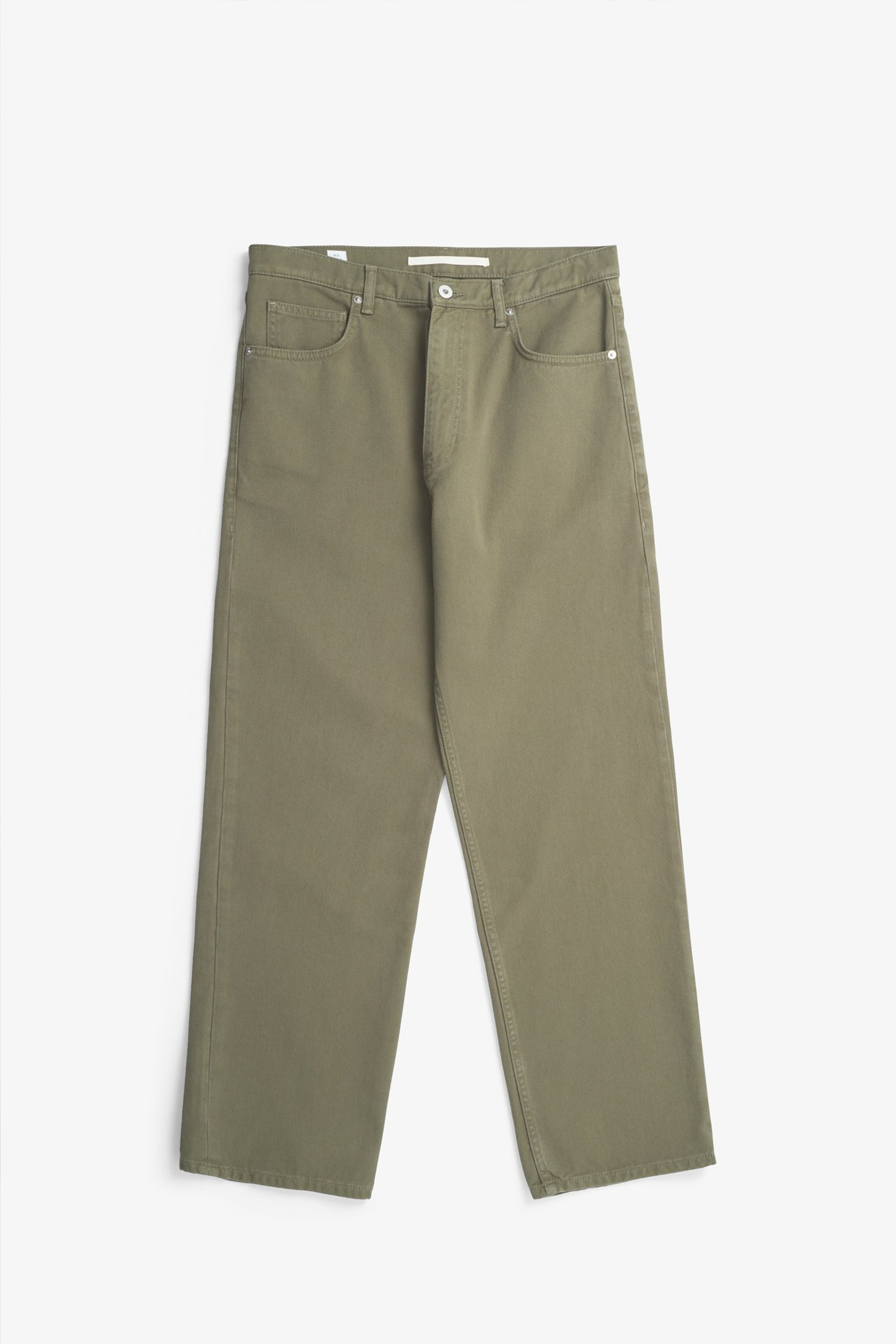 Mogens Relaxed 5 Pocket Heavy Twill Pants Olive Night