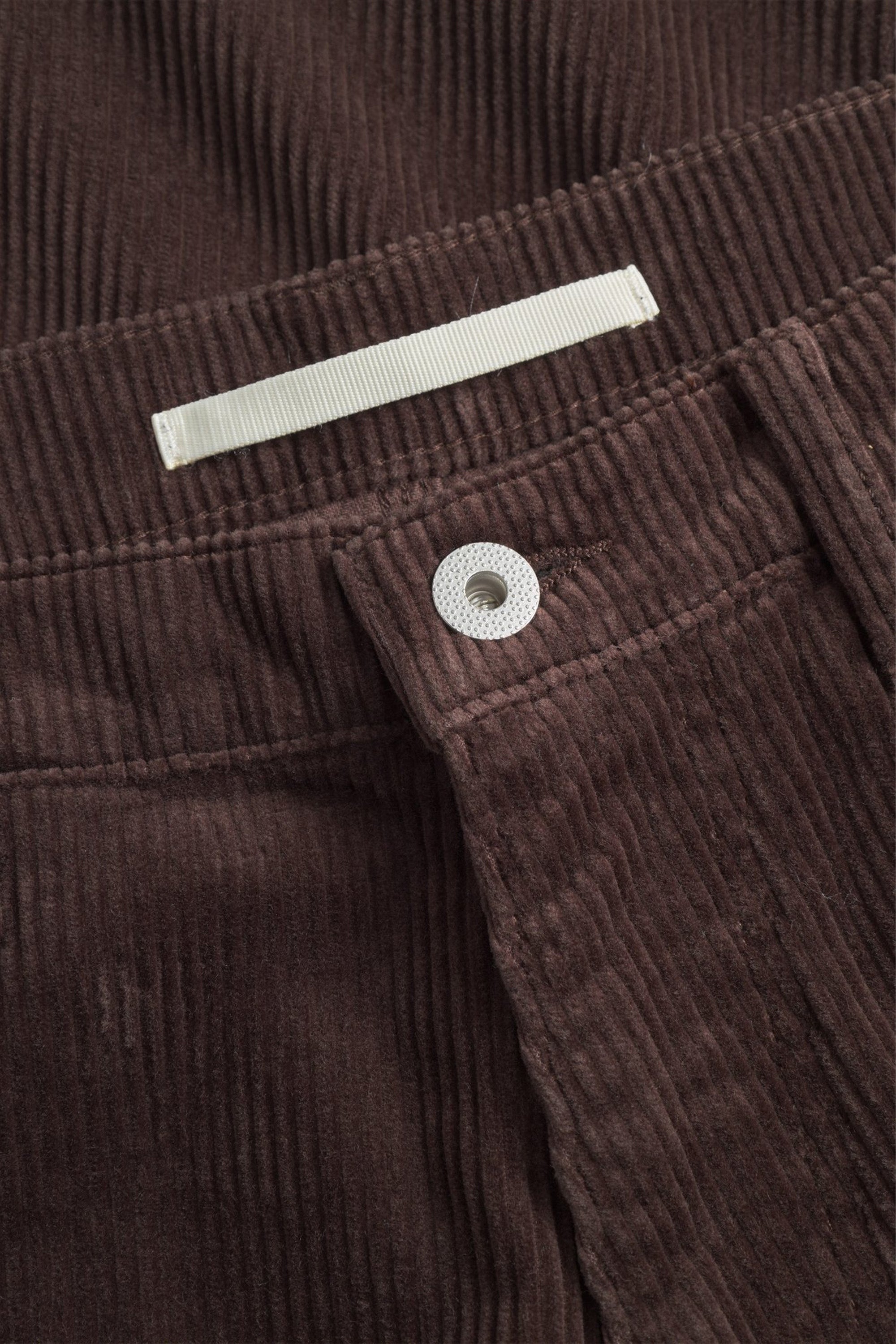 Mogens Relaxed 5 Pocket Wide Wale Corduroy Espresso