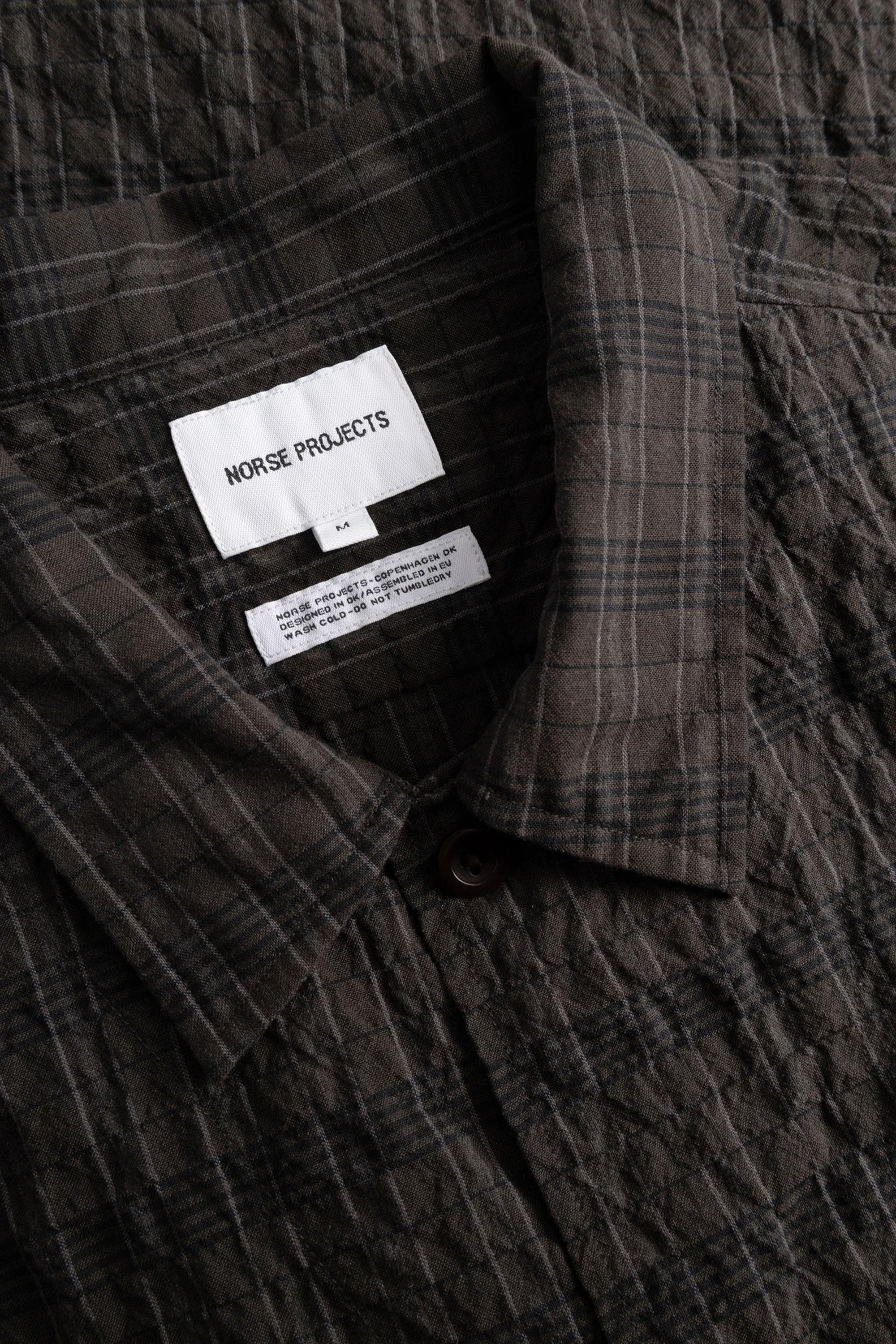 Mols Check SS Camp Shirt Delicioso Brown_10