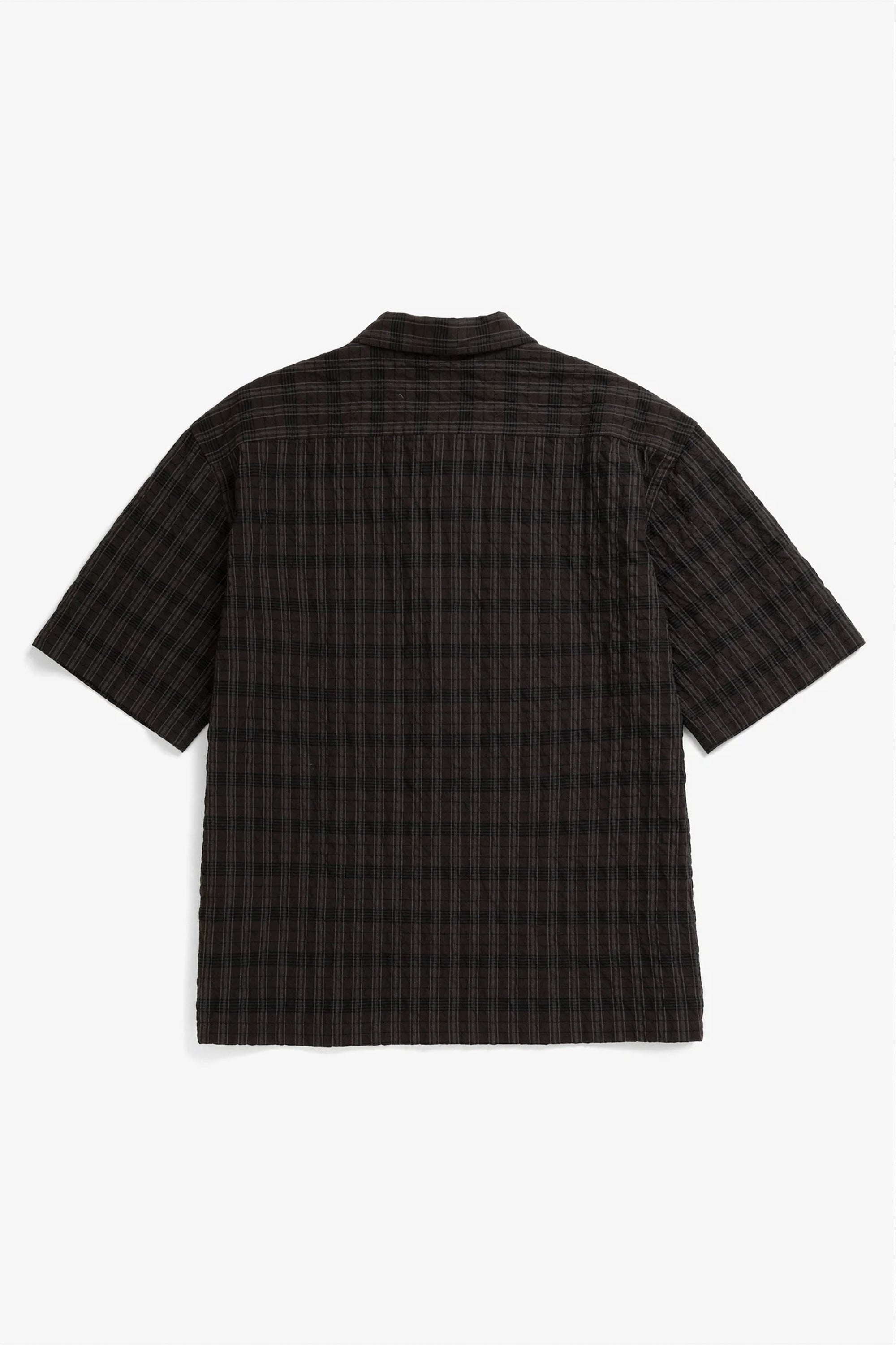Mols Check SS Camp Shirt Delicioso Brown_11