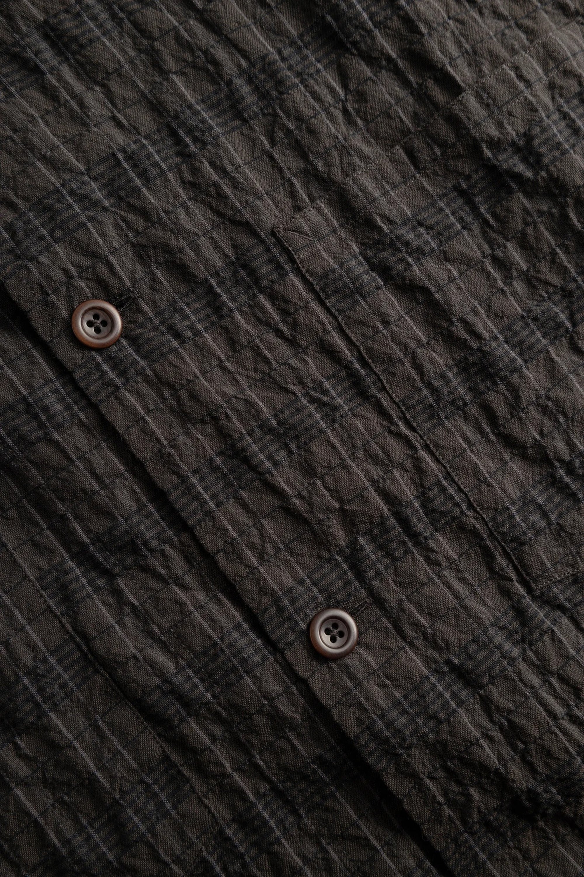 Mols Check SS Camp Shirt Delicioso Brown_9