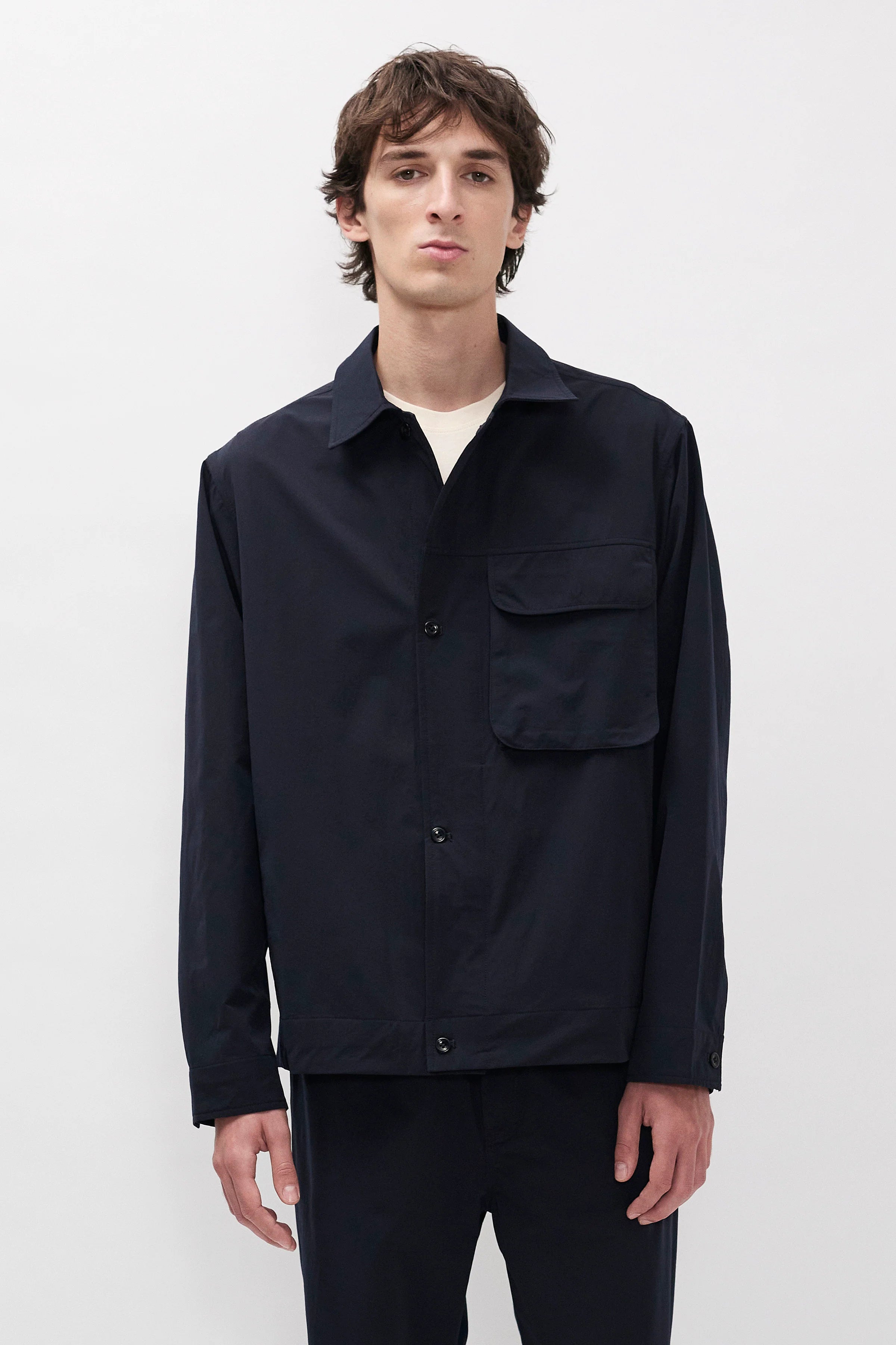 Mols Commuter Overshirt Dark Navy