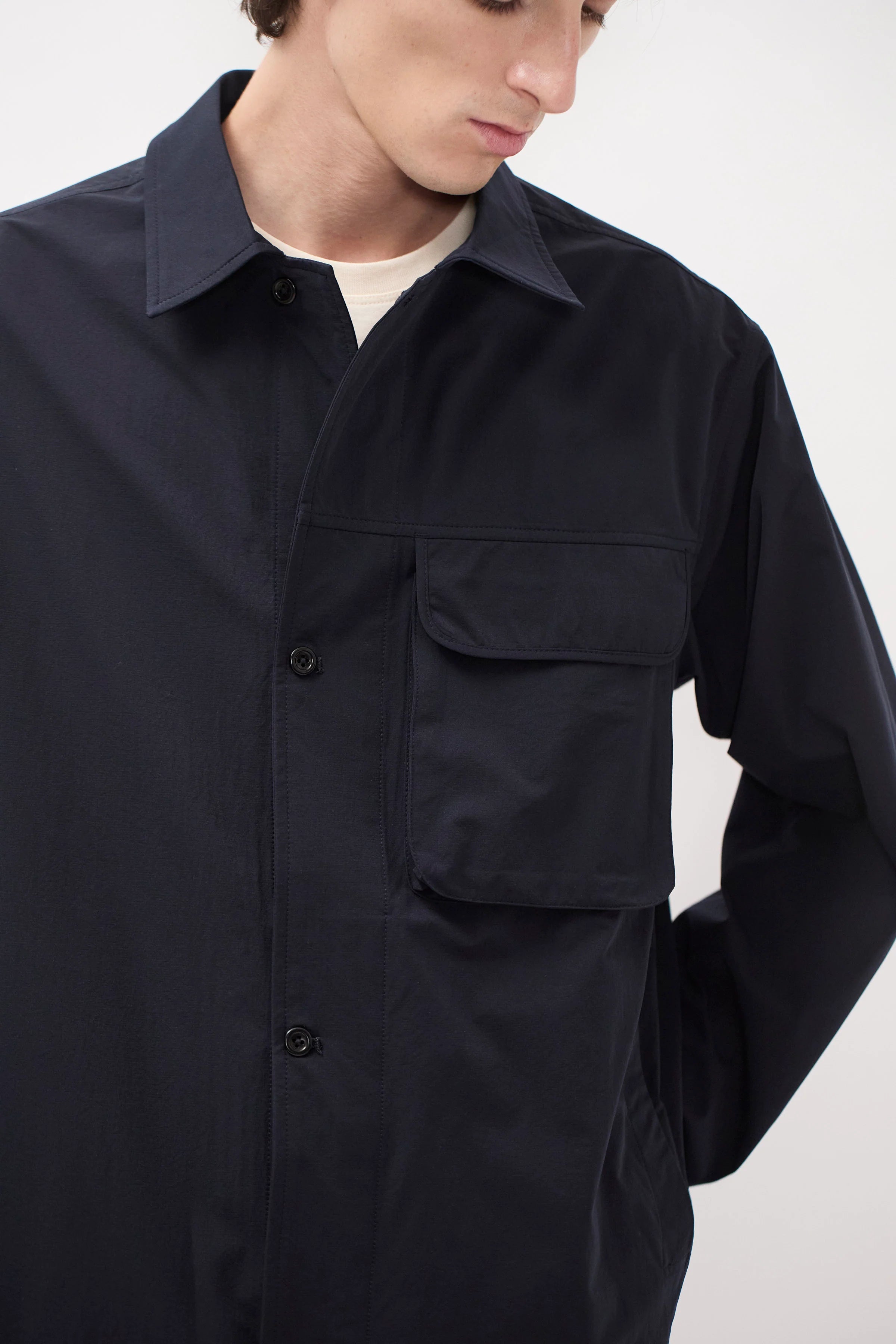 Mols Commuter Overshirt Dark Navy_2