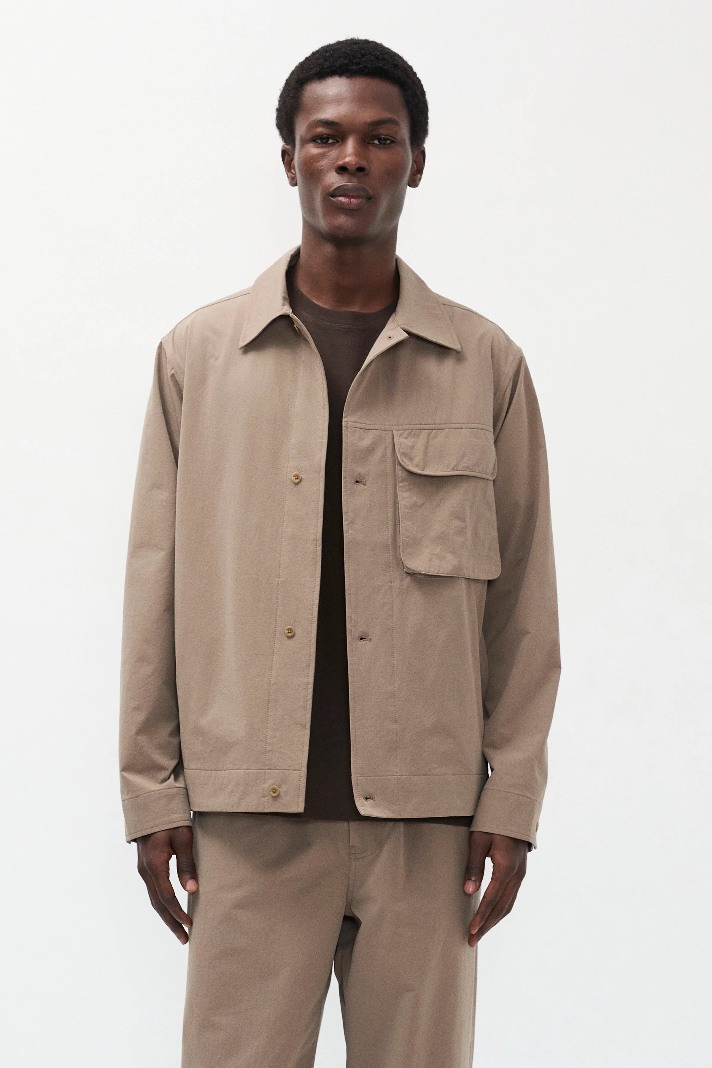 Mols Commuter Overshirt Walnut