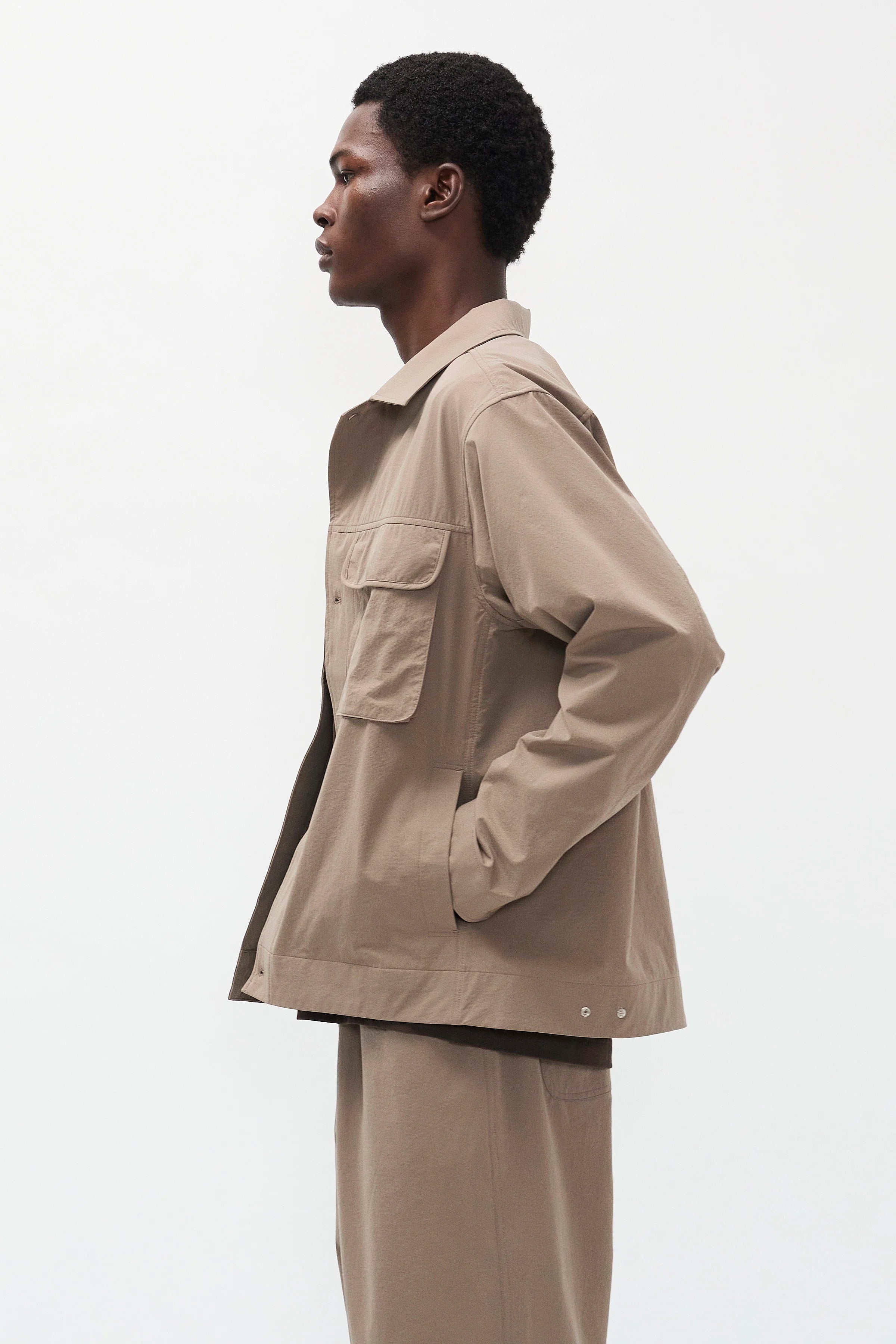 Mols Commuter Overshirt Walnut