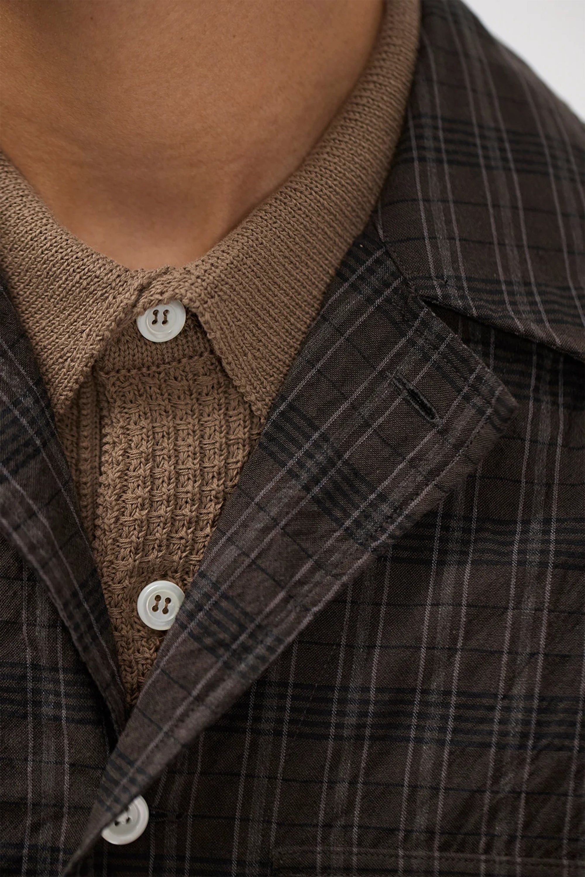 Mols Hunting Check Shirt Delicioso Brown_6