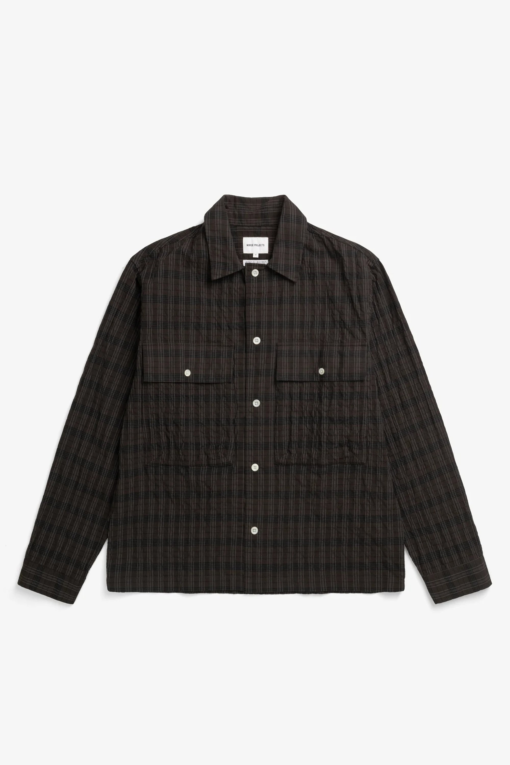 Mols Hunting Check Shirt Delicioso Brown_8