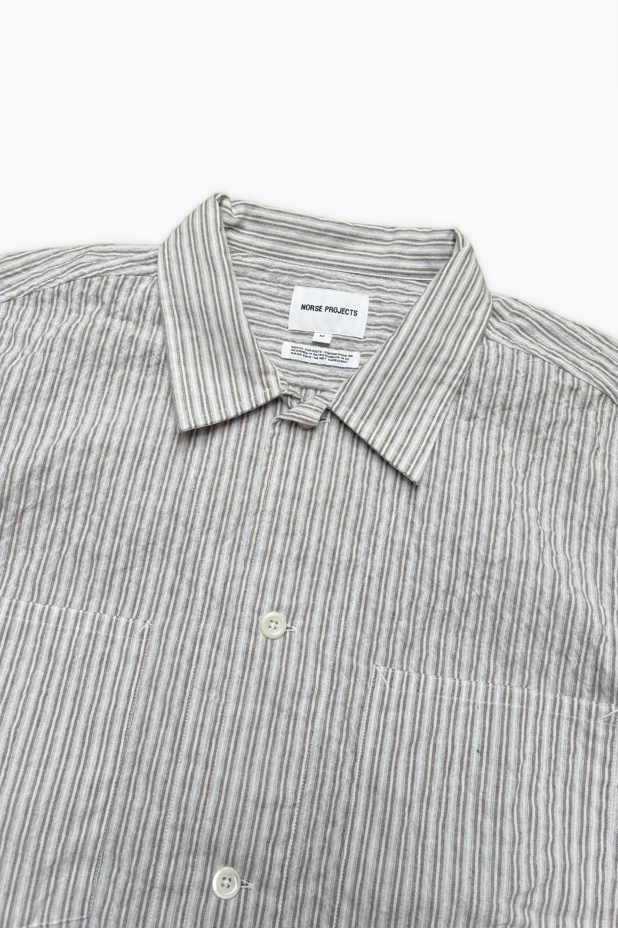 Mols Striped SS Camp Shirt Multi Color Stripe_5
