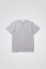 SPORTIVO STORE_Niels Slim Organic T-Shirt Light Grey Melange