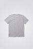 SPORTIVO STORE_Niels Slim Organic T-Shirt Light Grey Melange_3