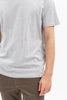 SPORTIVO STORE_Niels Slim Organic T-Shirt Light Grey Melange_4