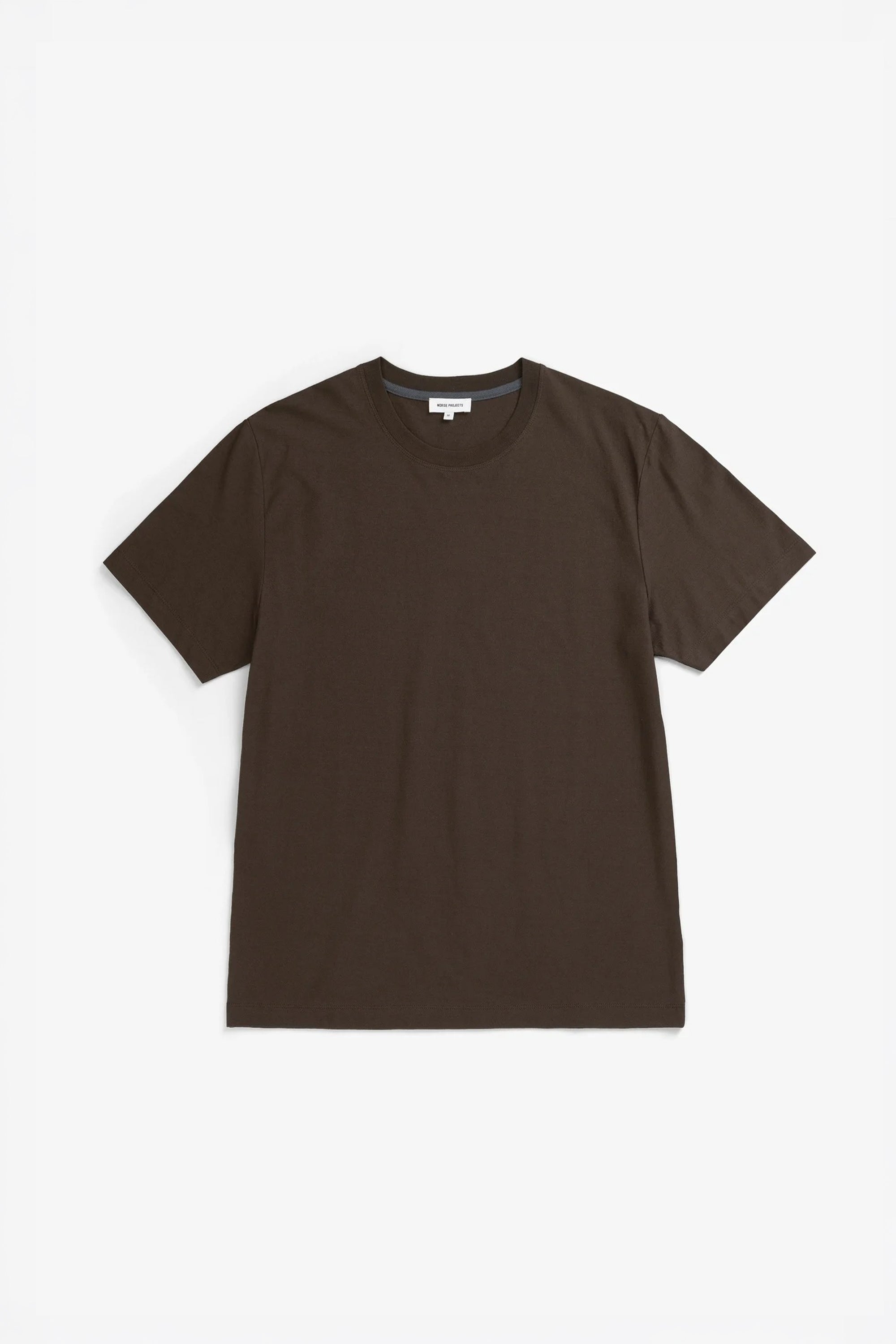 Nordborg Cotton Crepe T-Shirt Delicioso Brown
