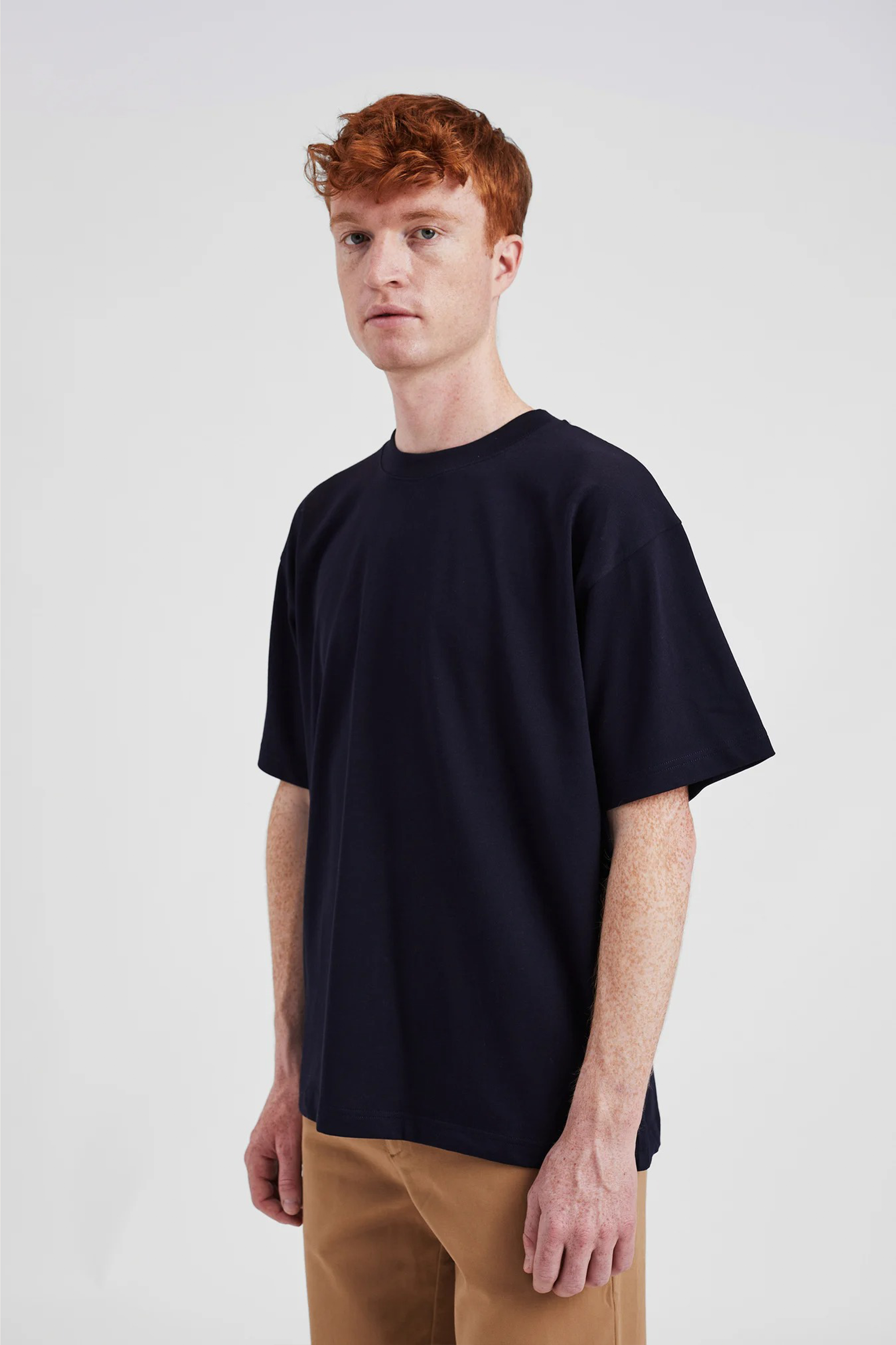Norse Standard Heavy Loose T-Shirt Dark Navy