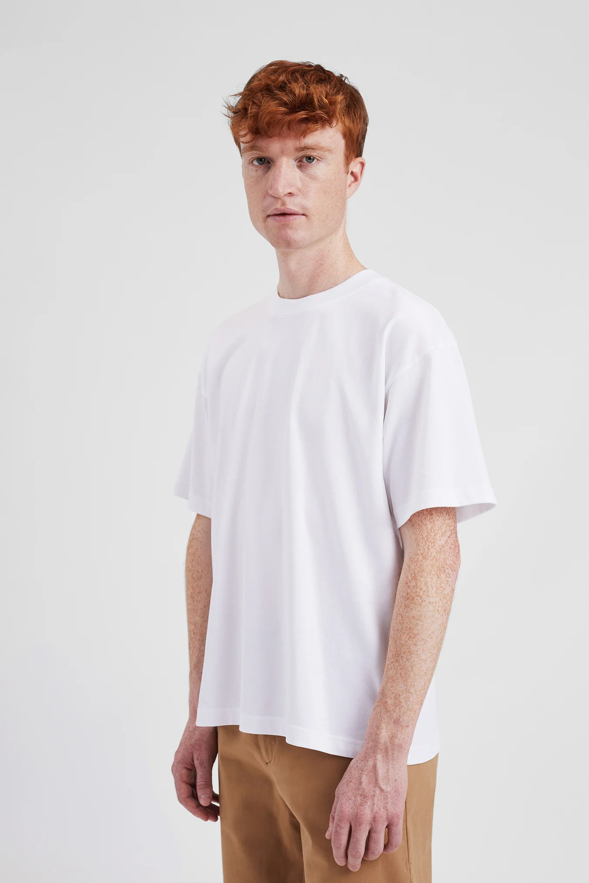 Norse Standard Heavy Loose T-Shirt White_1