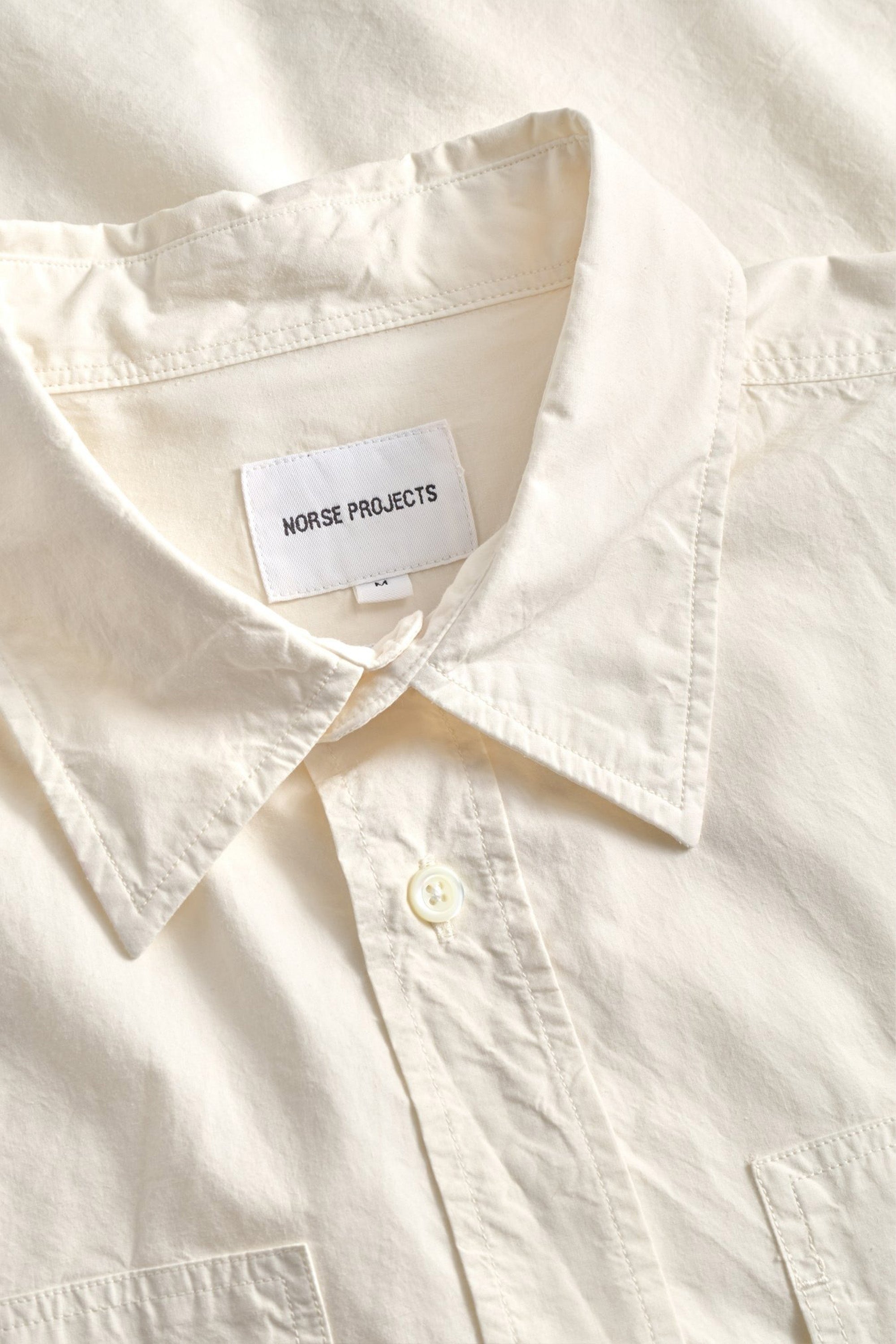 Ole Fatigue Cotton Tencel Shirt Oatmeal