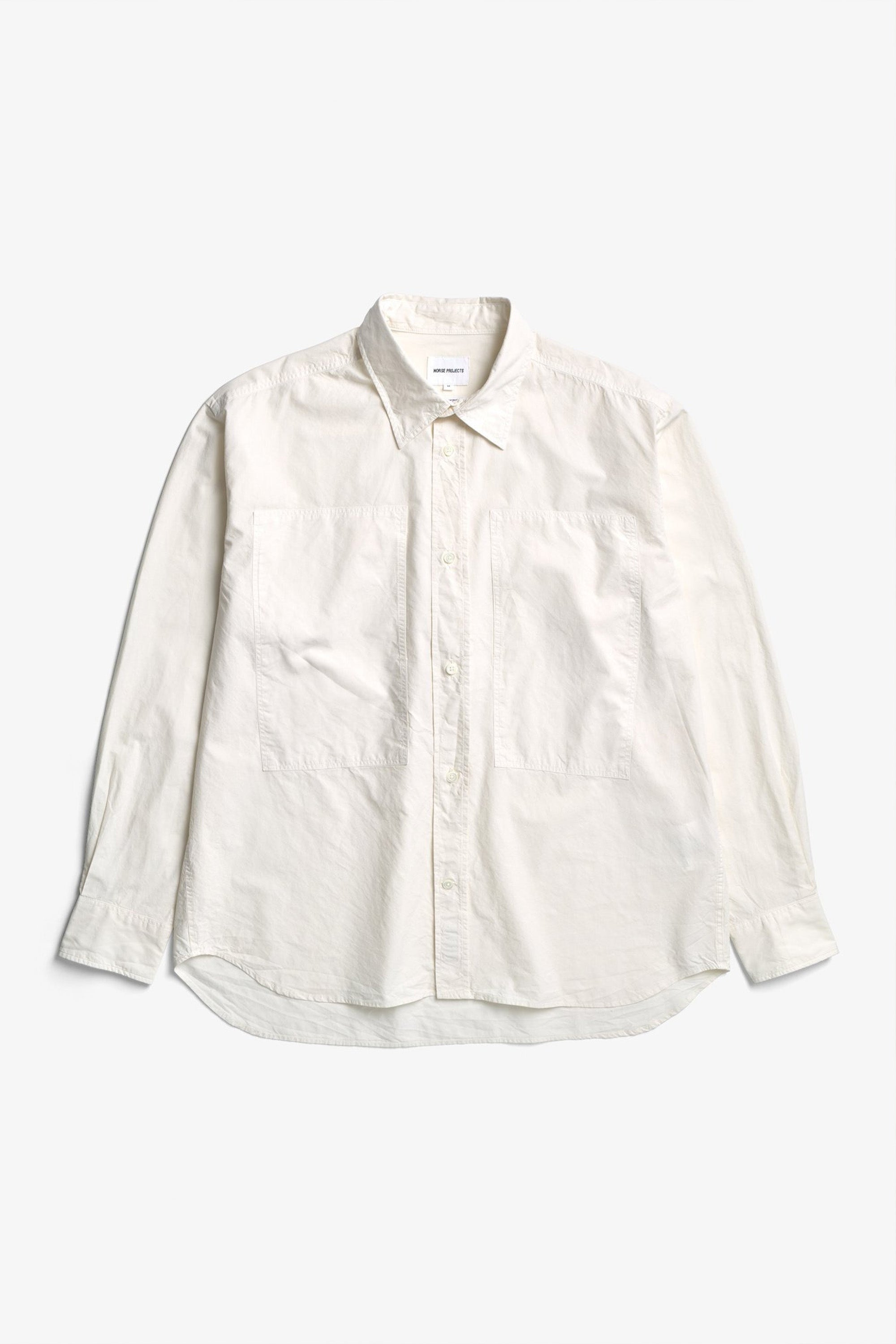 Ole Fatigue Cotton Tencel Shirt Oatmeal