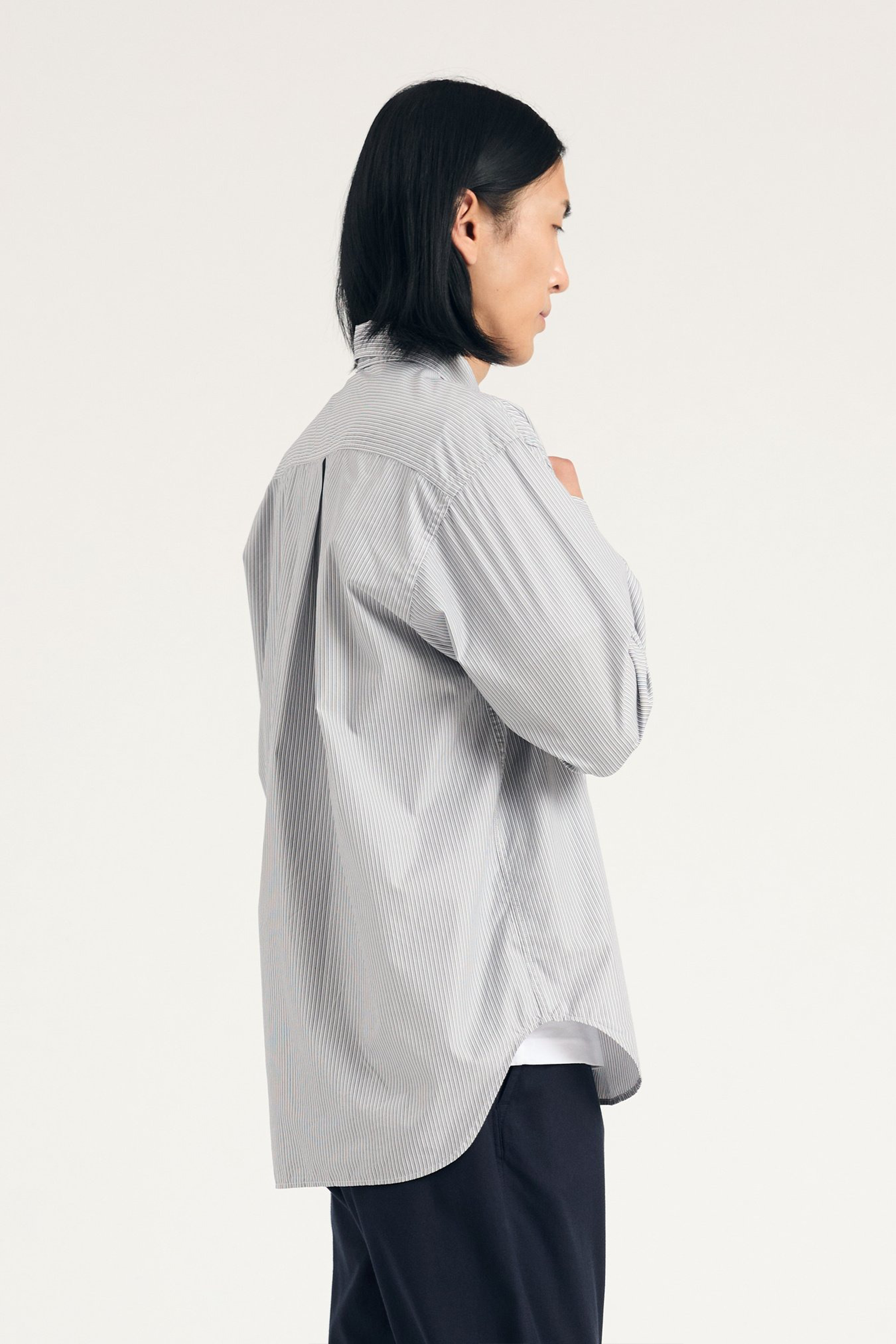 Ole Fine Oversize Shirt Graphite