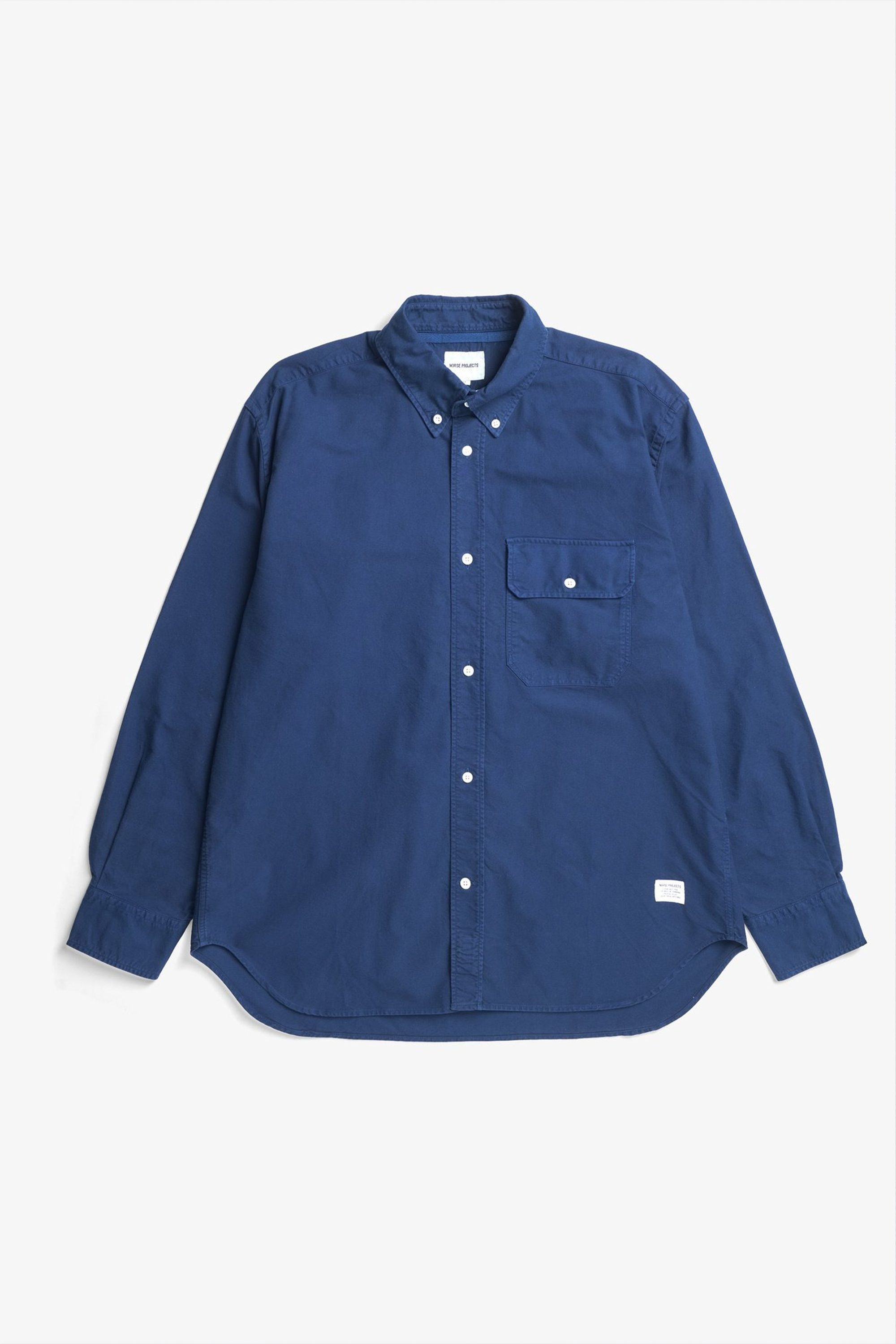 Ole Oversized GMD Oxford Shirt Workwear Blue_4