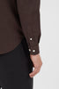 SPORTIVO STORE_Osvald Cotton Tencel Shirt Espresso_6