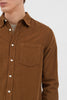 SPORTIVO STORE_Osvald Micro Cord. Shirt Camel_4