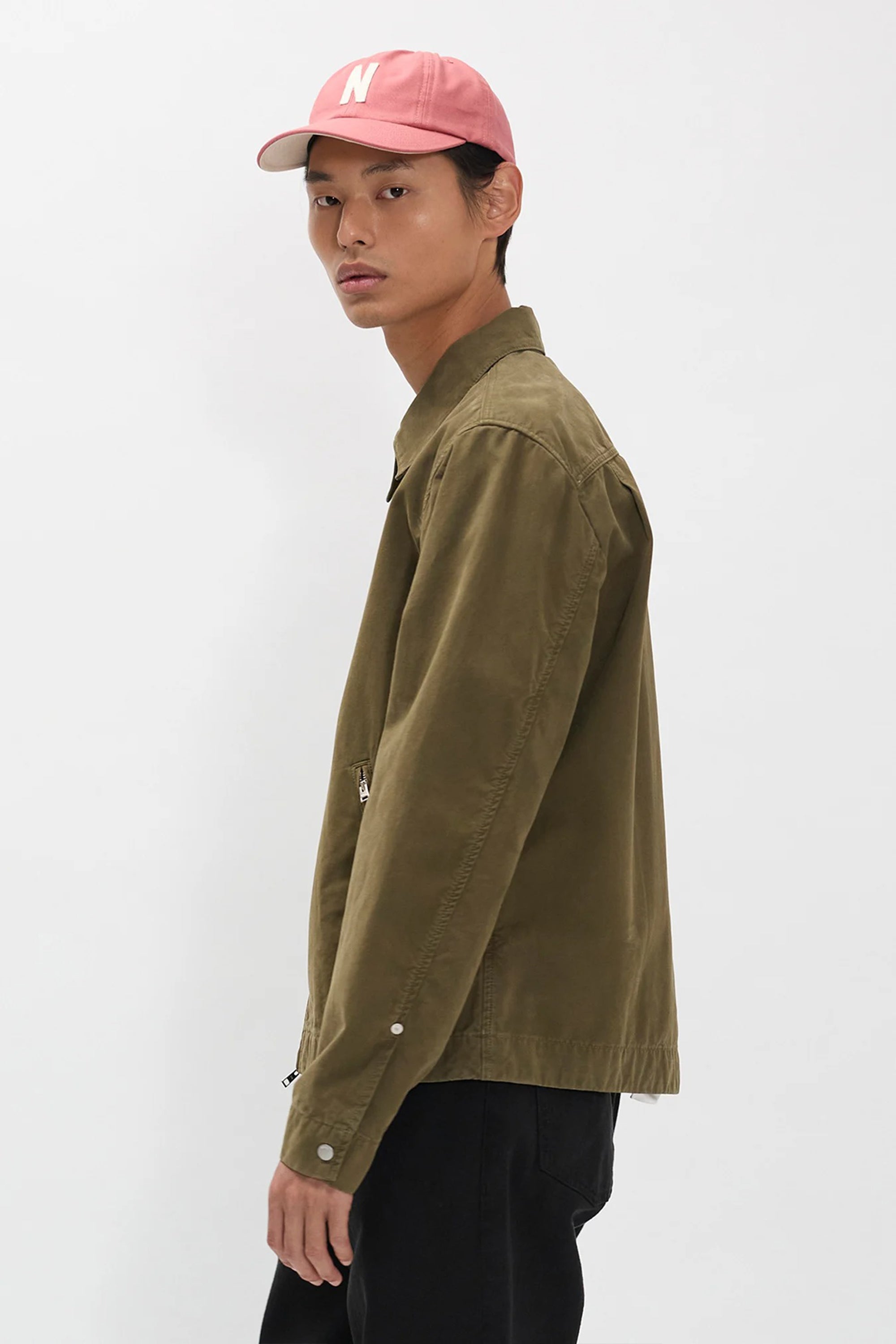 Raabjerg Canvas Jacket Olive Night_3