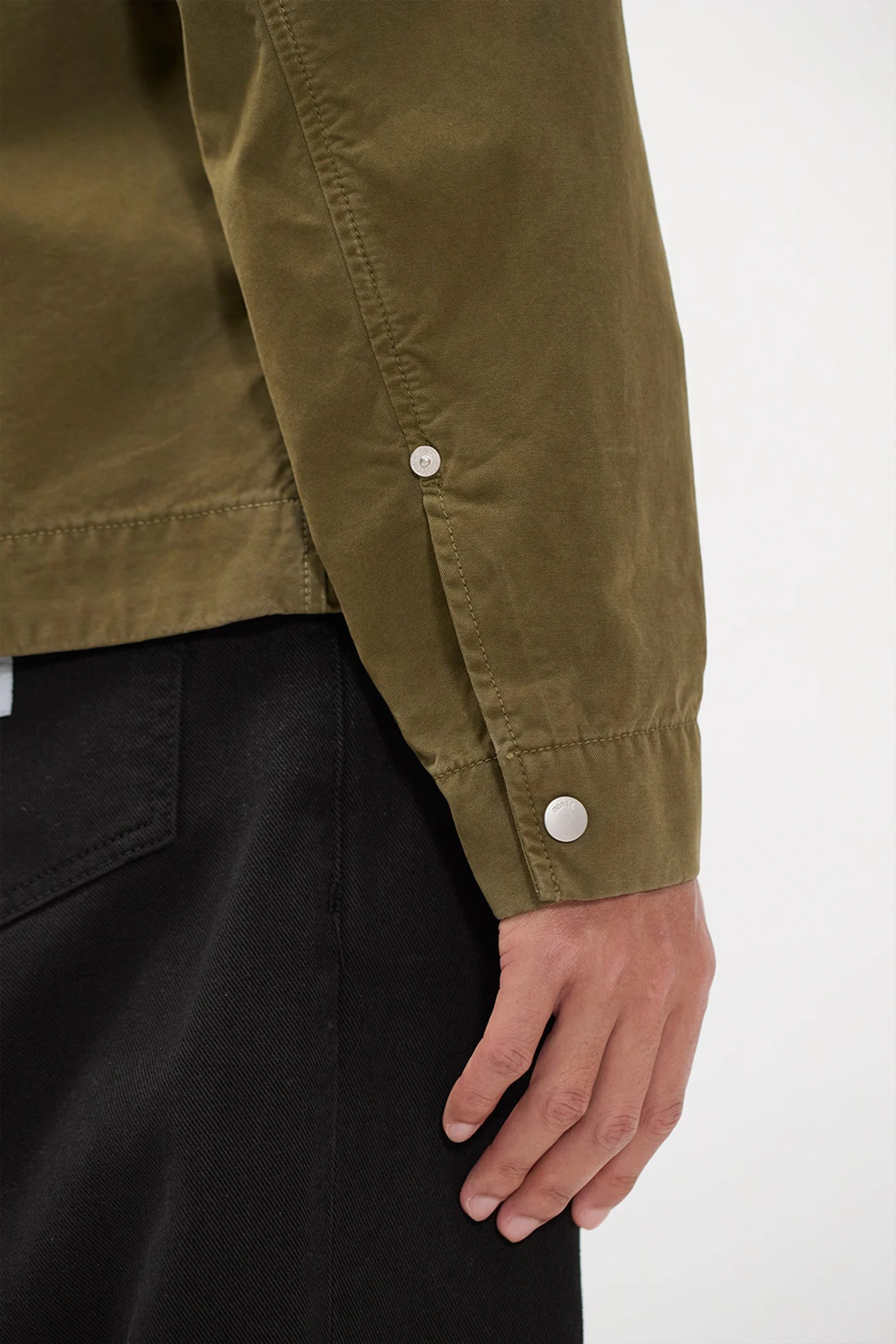 Raabjerg Canvas Jacket Olive Night_7
