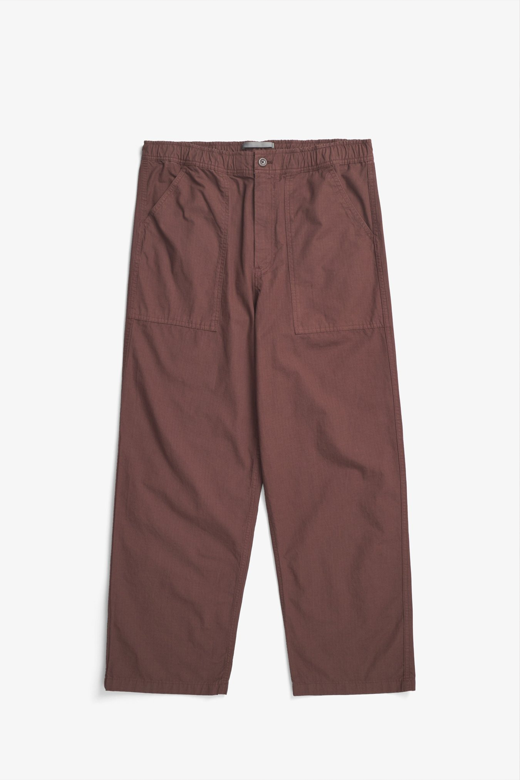 Ragnar Relaxed Cotton Ripstop Pant Mahogany_4